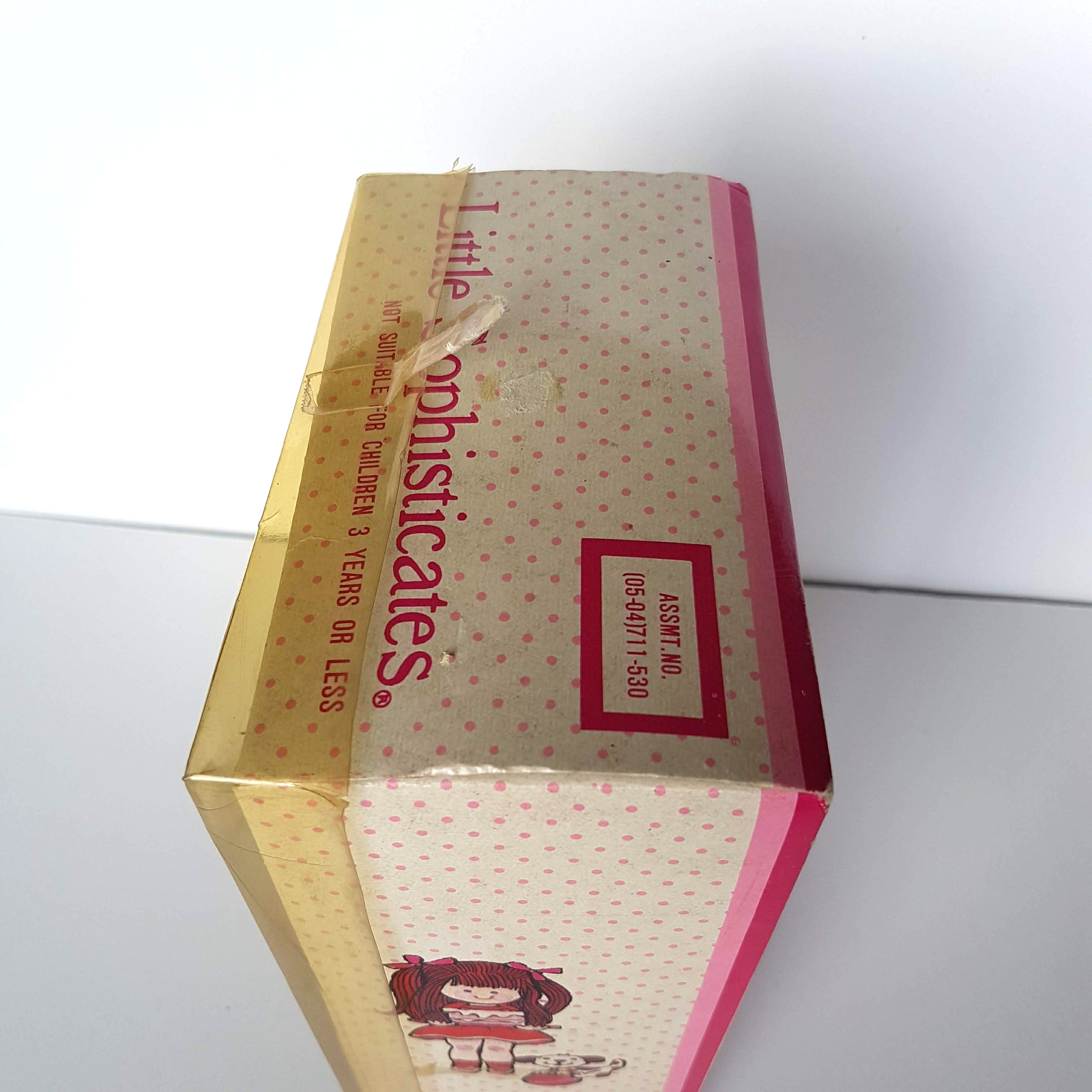 RARE Vintage 1983 UNEEDA LITTLE SOPHISTICATES DOLL BOX 21cm Brunette Collectible13