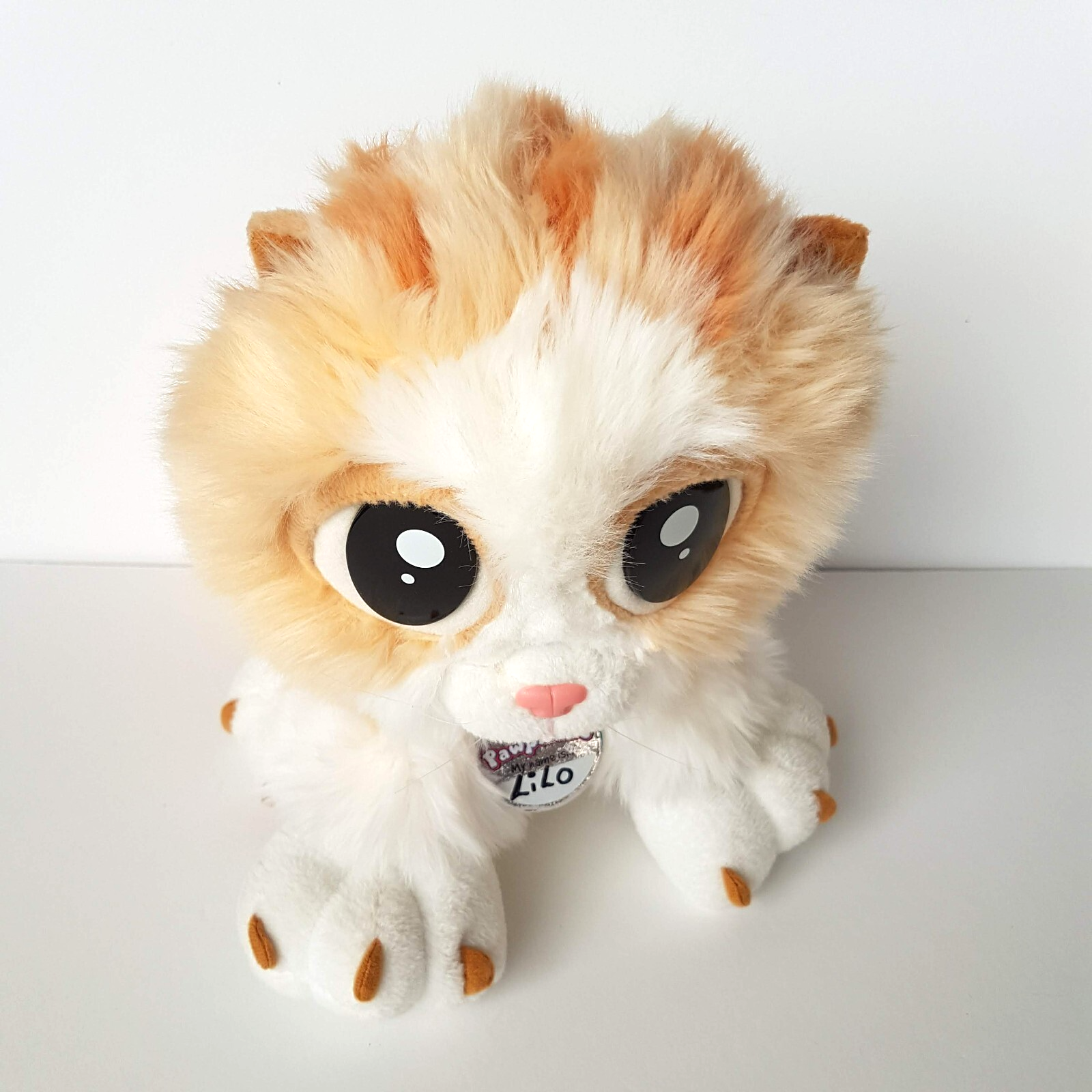 Pawphans RAGDOLL CAT GINGER KITTEN 25cm Plush 2005 Toy Stuffed Animal Pet RSPCA3