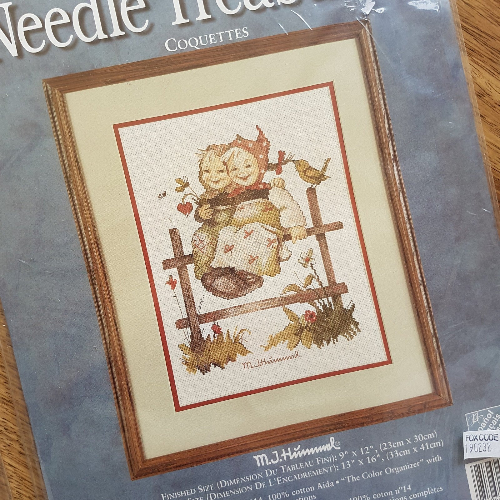 Needle Treasures HUMMEL COQUETTES & STORMY WEATHER Cross Stitch Kit Craft Cute2