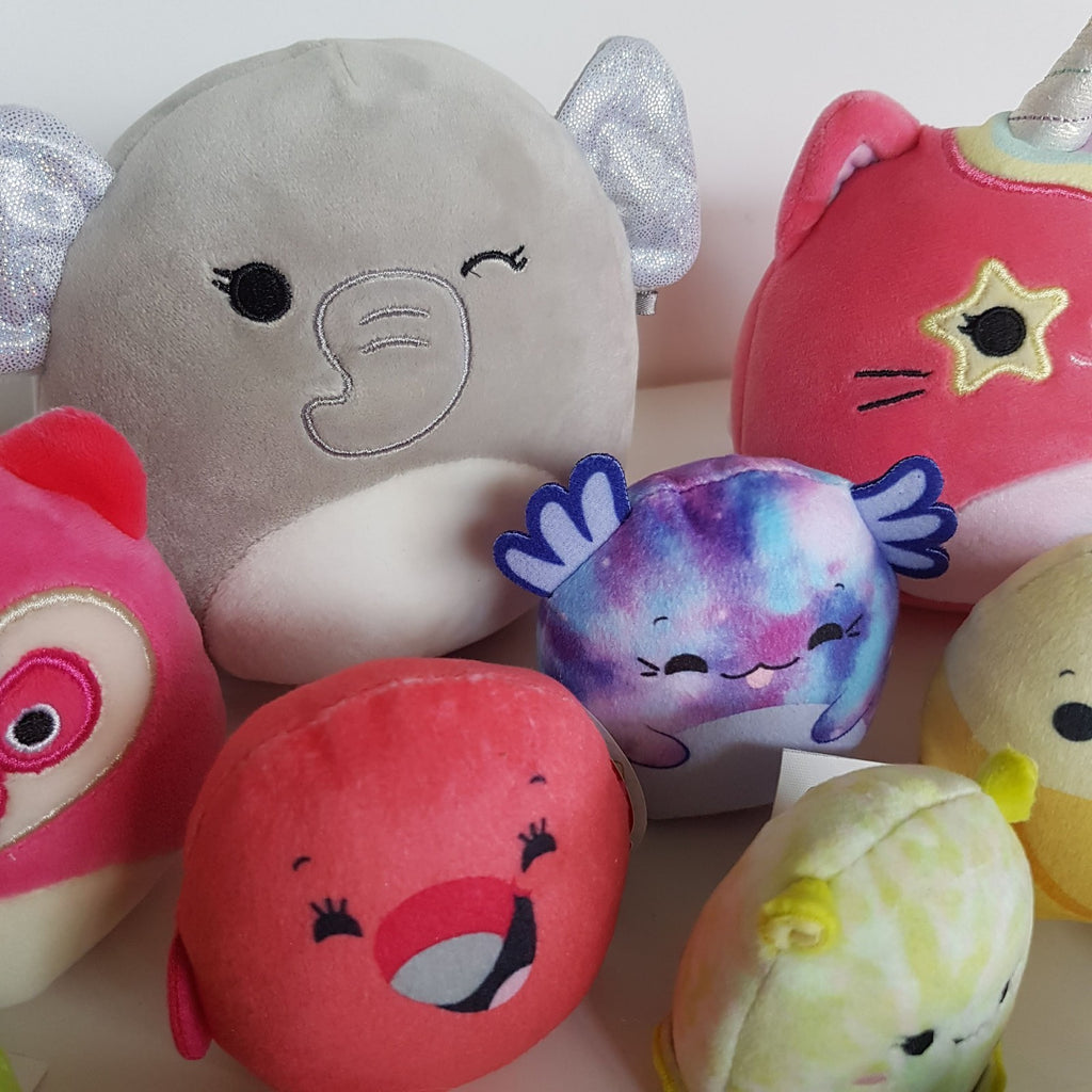 SQUISHMALLOWS PLUSH LOT McDonalds Stuffed Animals Soft Toy SMALL Cute Kids Toys7