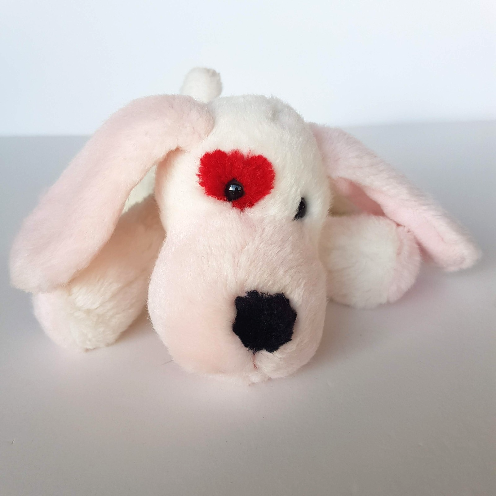 Floppy WHITE RED HEART DOG Plush 14cm Soft Toy Stuffed Animal LOVE TOY Heart5
