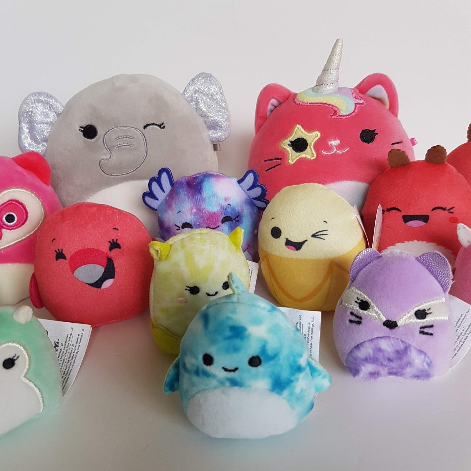 SQUISHMALLOWS PLUSH LOT McDonalds Stuffed Animals Soft Toy SMALL Cute Kids Toys2