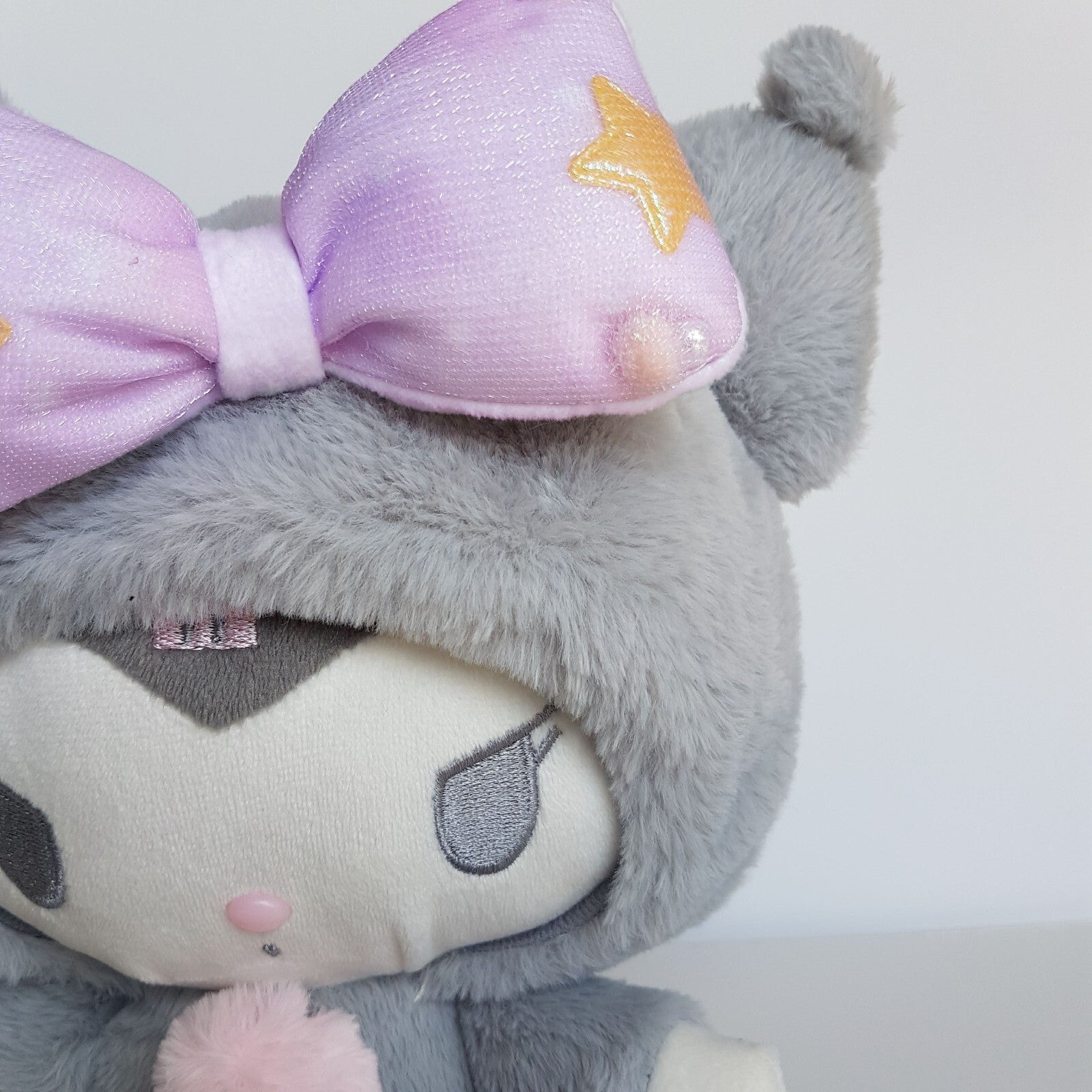 Genuine SANRIO Kuromi Hello Kitty 23cm Anime Plush Stuffed Animal Soft Toy Cute2