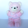 Vintage HEART TO HEART BABY BEAR Plush 37cm Mothercare Chosun NO HEART Soft Toy0