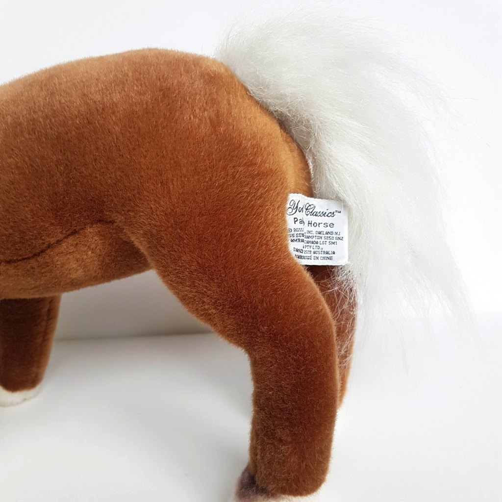 Russ Yomiko Classics PALOMINO HORSE Plush Stuffed Animal Soft Toy Pony 35cm long5
