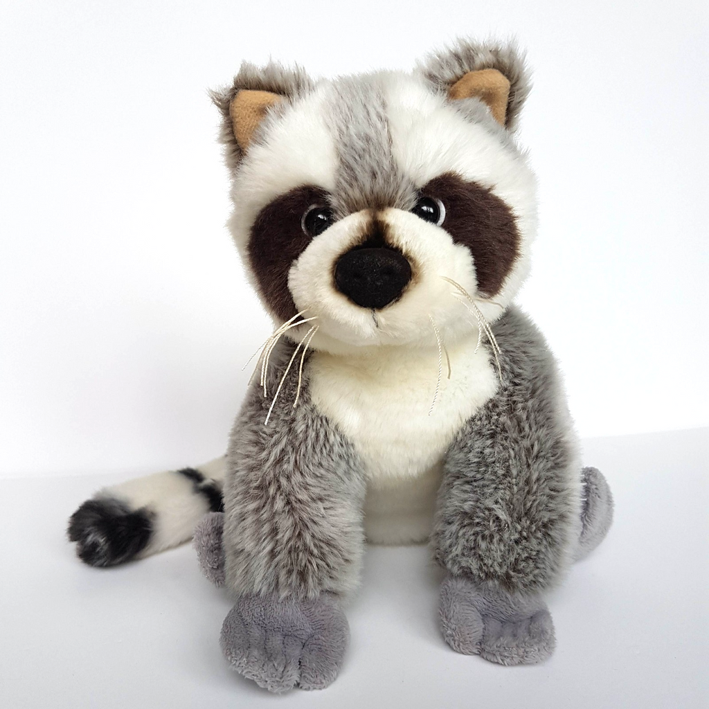 Cashbox Amusements RACCOON Plush 24cm tall Soft Toy Wild Stuffed Animal Cuddly1