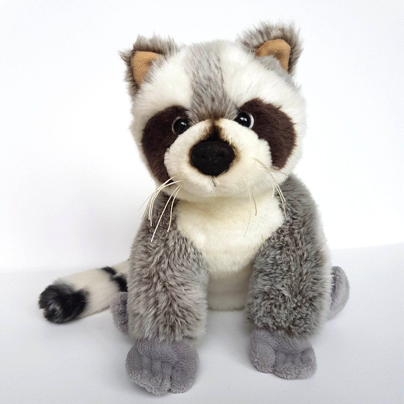 Cashbox Amusements RACCOON Plush 24cm tall Soft Toy Wild Stuffed Animal Cuddly1