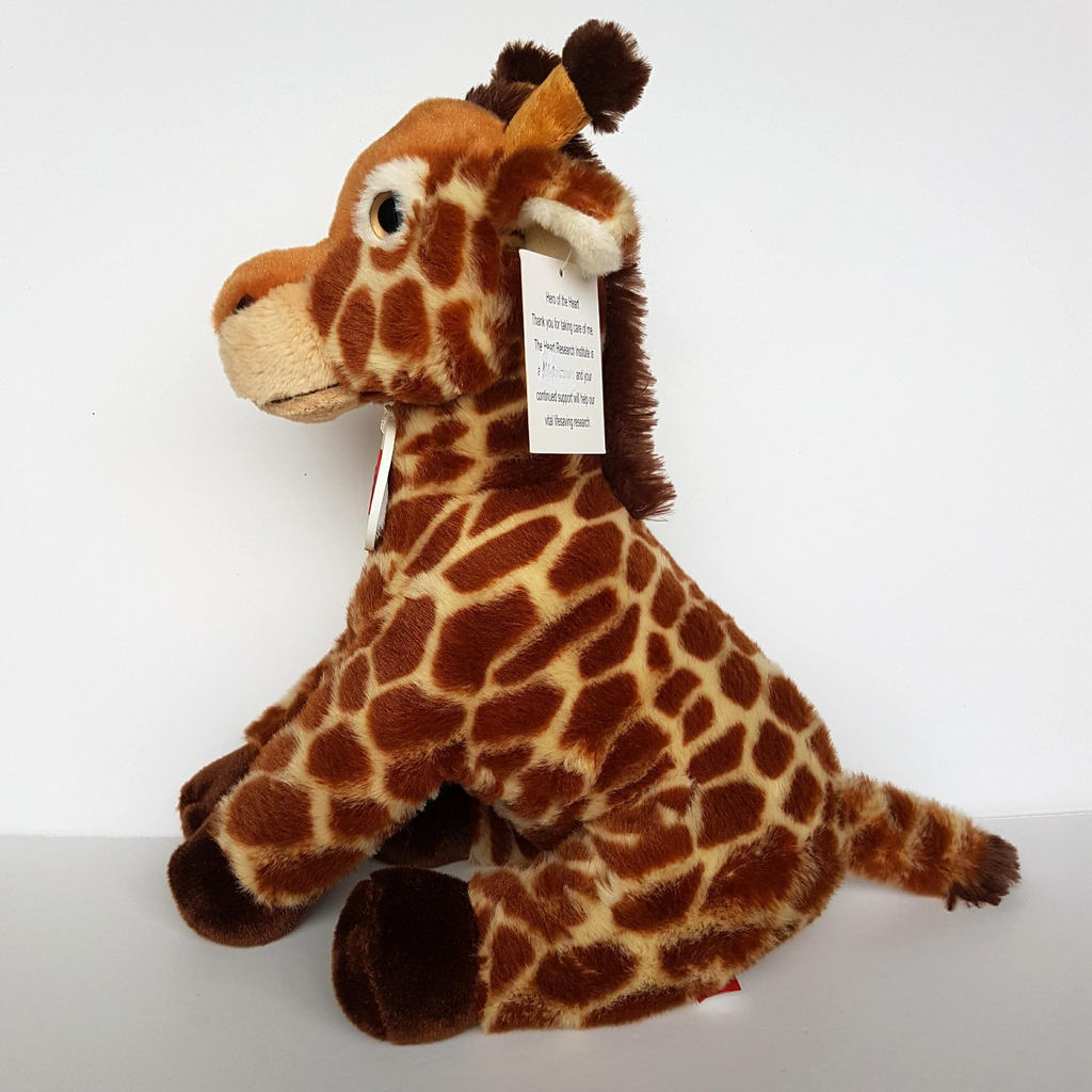 Hero Of The Heart GIRAFFE SITTING Plush 33cm Soft Toy Stuffed Animal Safari Zoo8