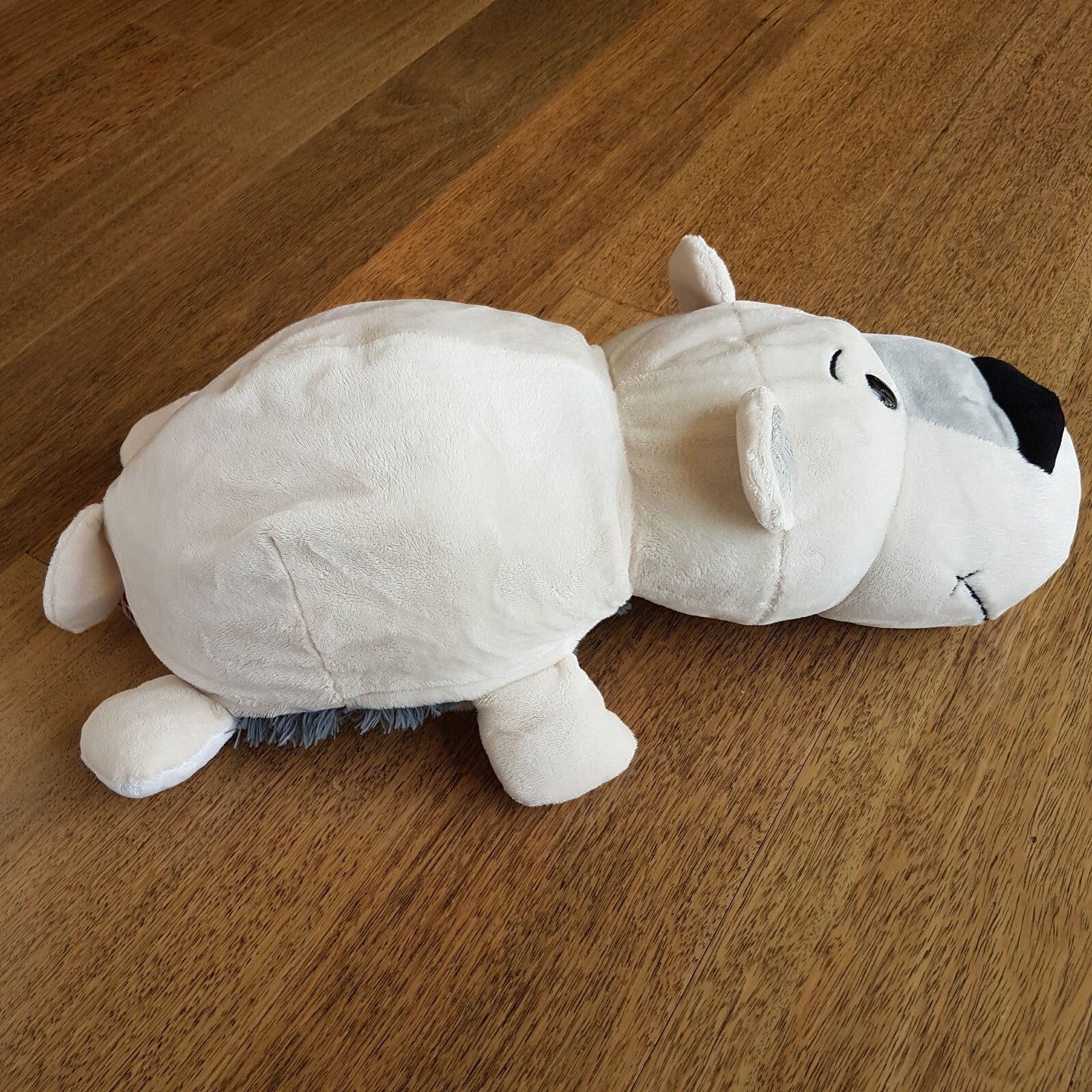 Flip a Zoo HUSKY DOG POLAR BEAR Plush 48cm Stuffed Animal Soft Toy Reversible10