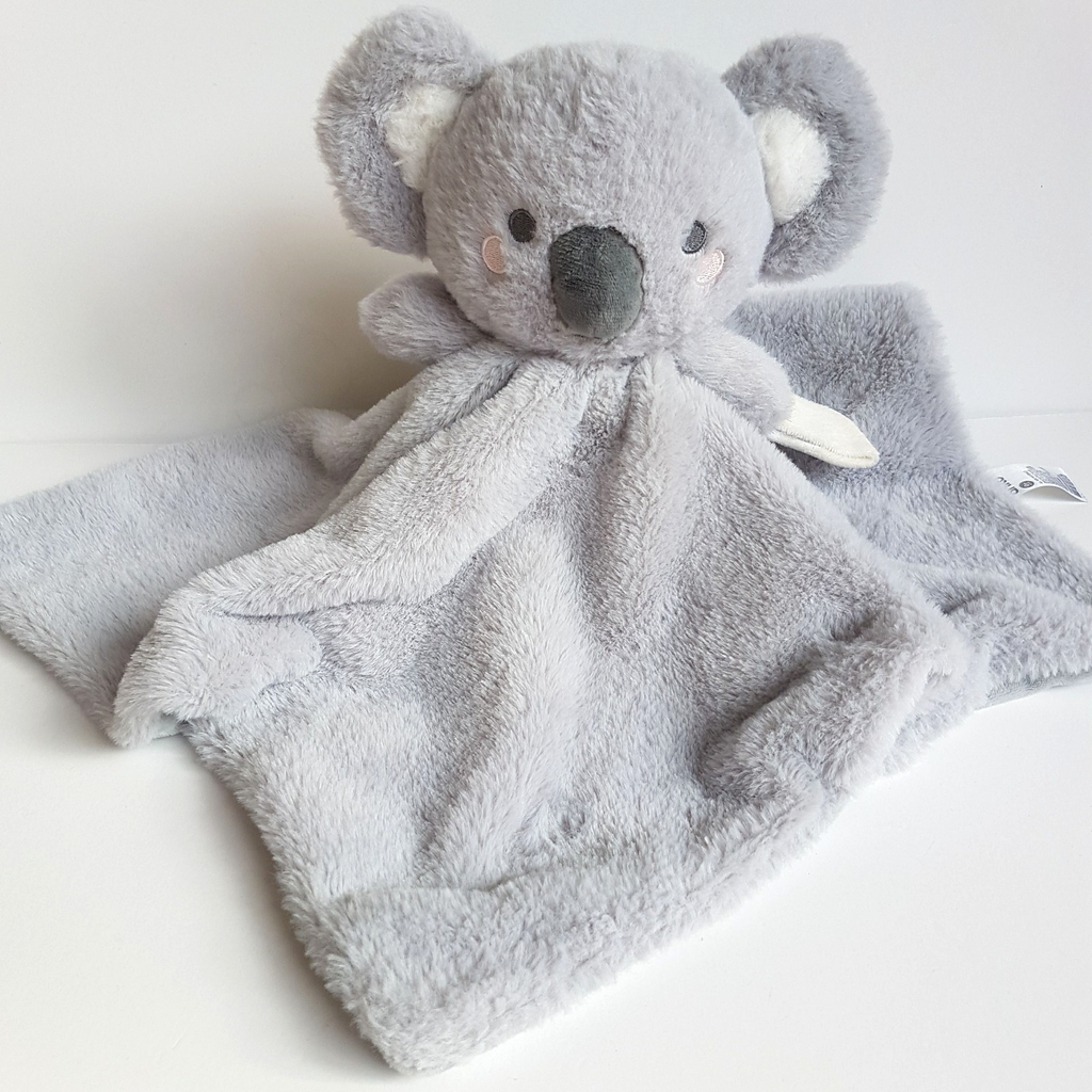Anko GREY KOALA Lovey WITH SOUND Security Blanket Comforter Plush Sleep Soft Toy0