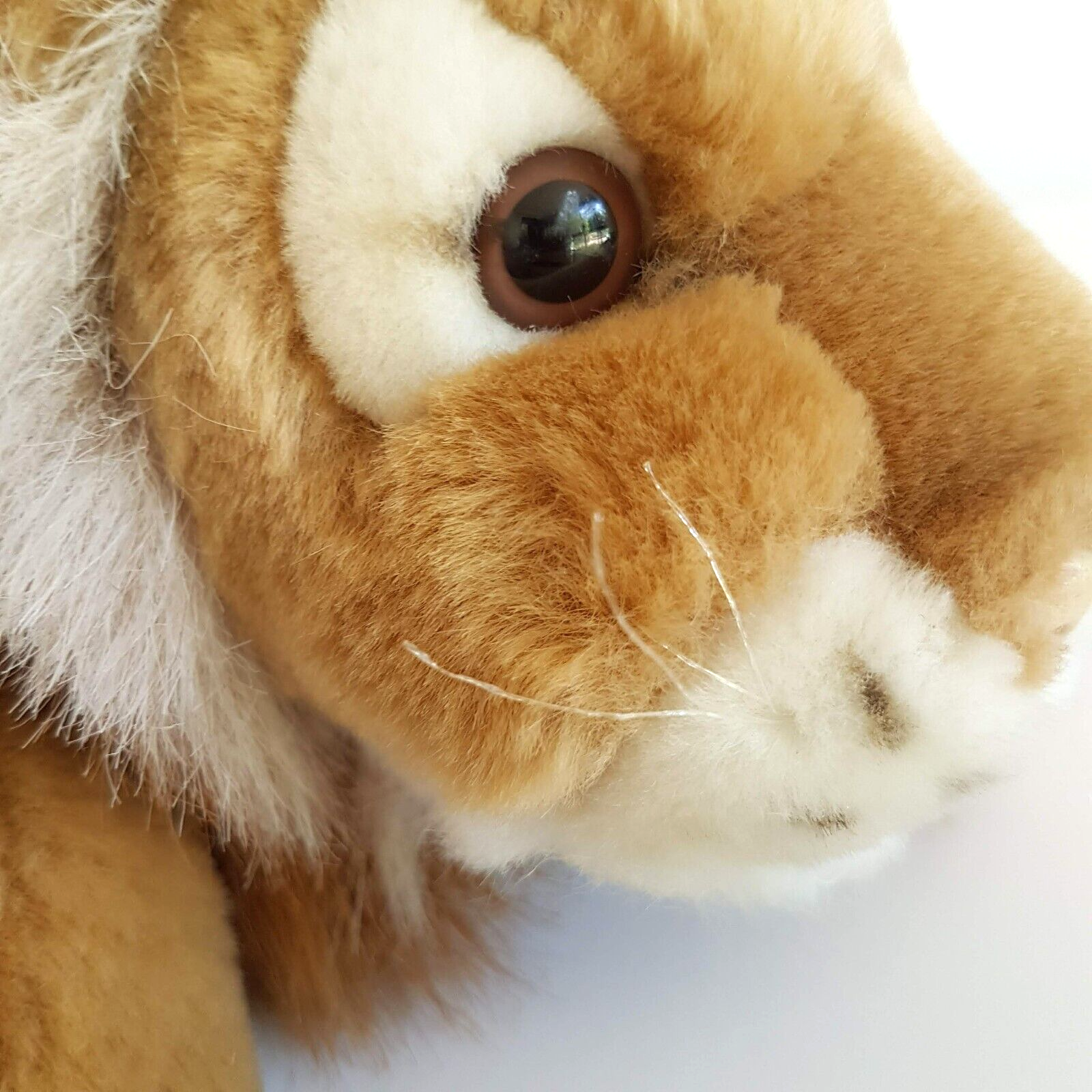 Cuddly LION WILD CAT 30cm Long Plush Soft Toy Safari Stuffed Animal Laying Cute9
