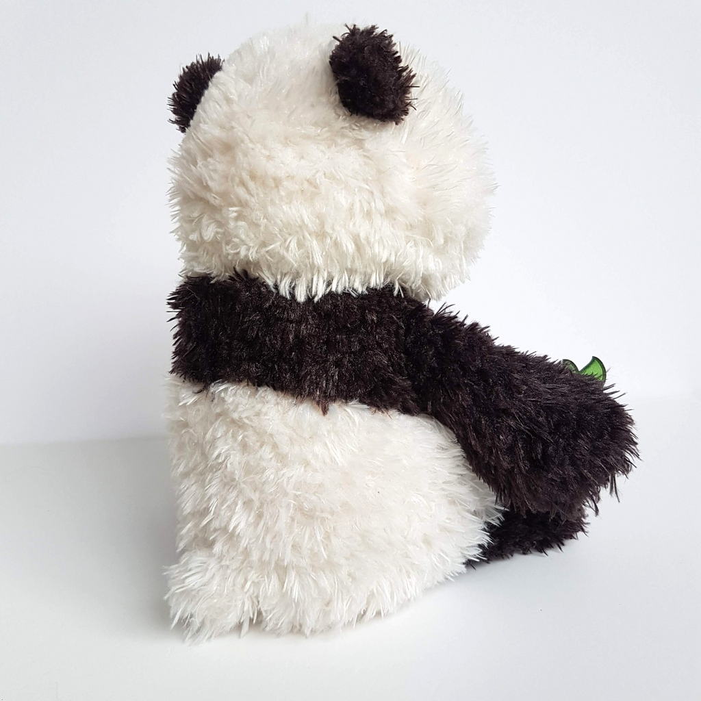 Nici PANDA Plush Brown White 38cm Stuffed Animal Soft Toy Cuddly Rare Bamboo4