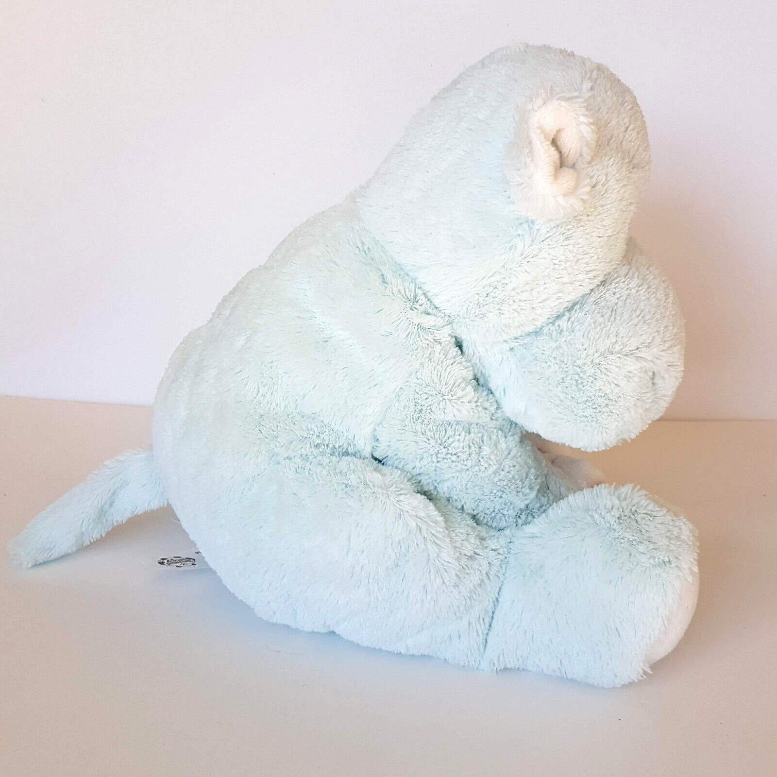 Animal Alley HIPPO Plush Pastel Blue 10” Soft Toy Floppy Lovey Stuffed Animal5