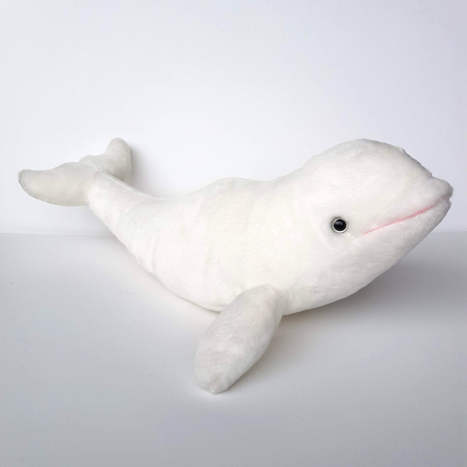Wild Republic Mini Cuddlekins WHITE BELUGA WHALE 38cm Stuffed Animal Soft Toy5