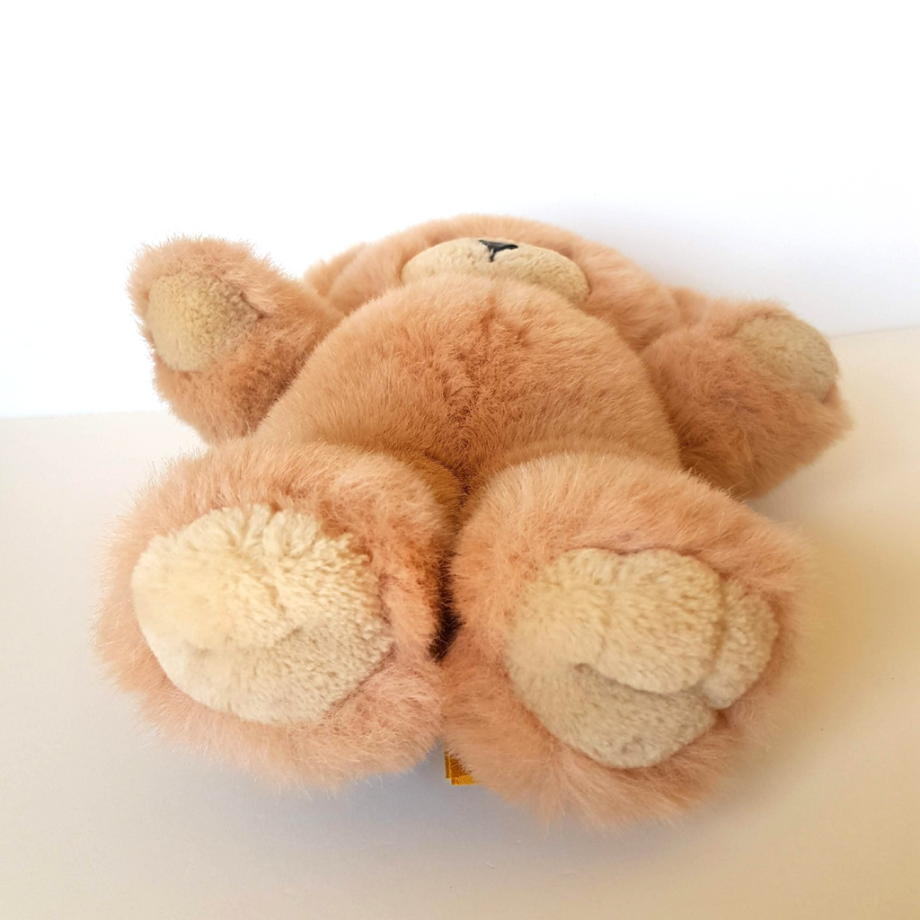 24k Polar Puff BRAD BEAR Vintage Teddy Blush Pink Plush Stuffed Animal Soft Toy9