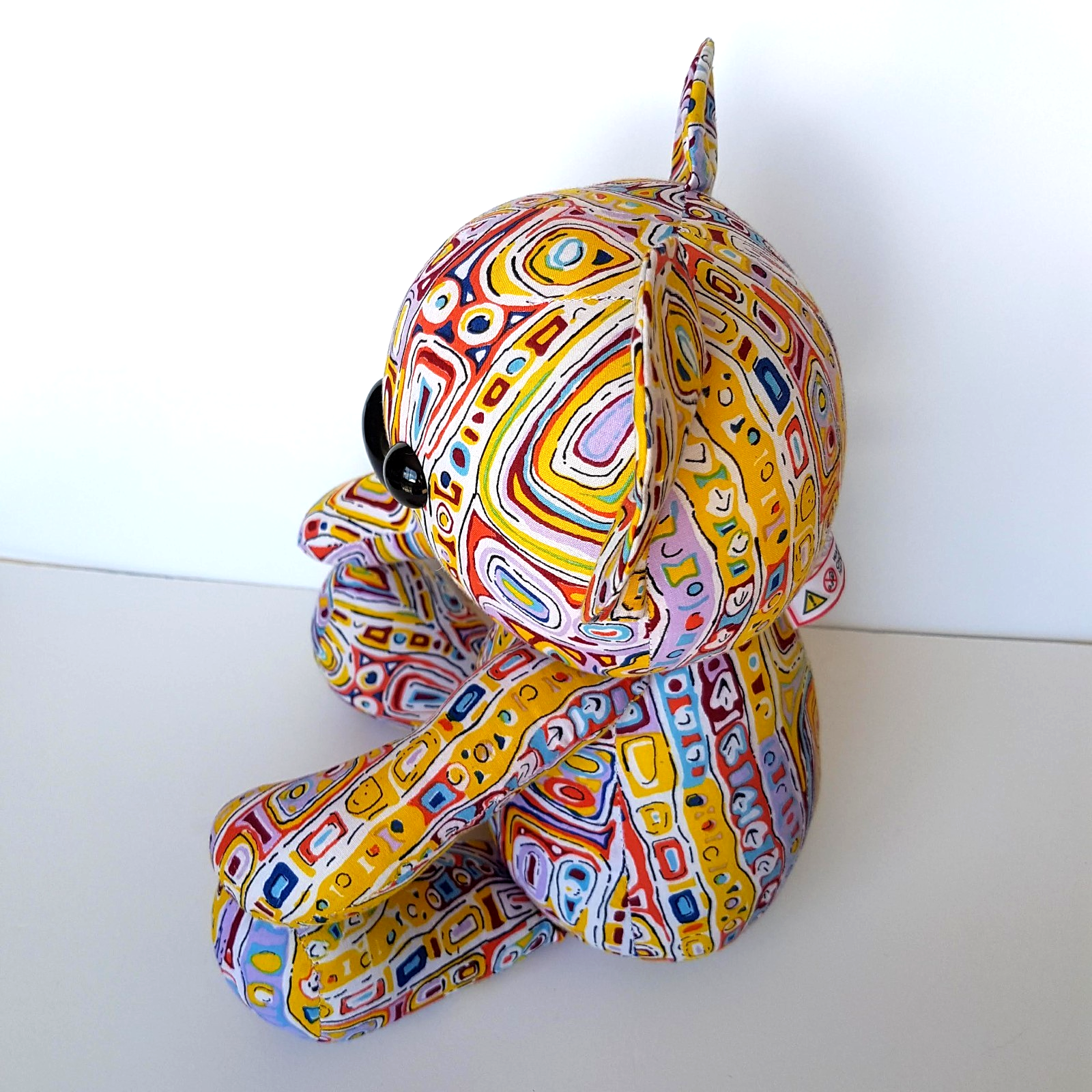Australian OALA ABORIGINAL ARTIST Felicity Robertson Nampitjinpa Koala Plush Toy7