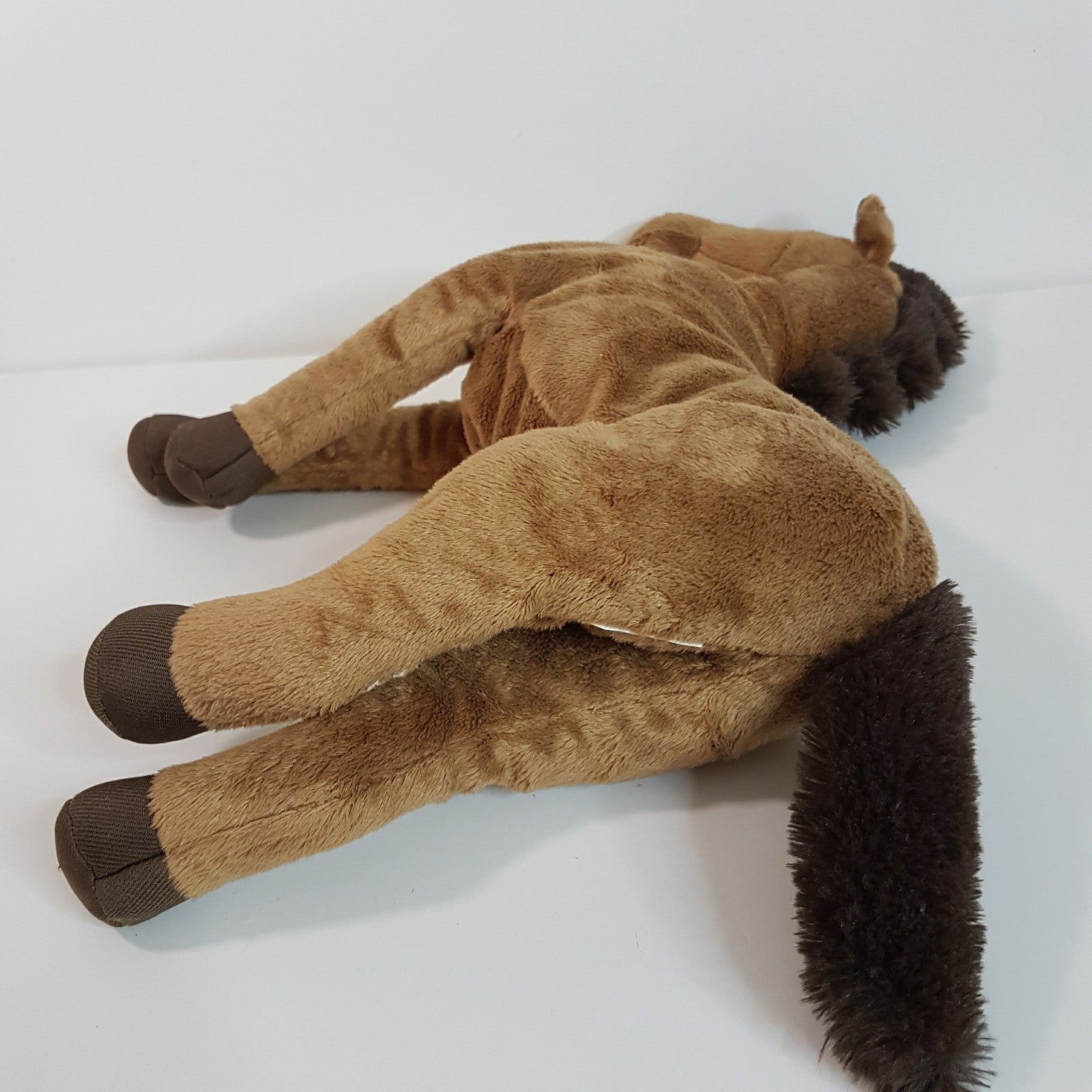 Ikea Gosig OKENLOPARE HORSE PONY 33cm Tall Plush Puppy Toy Stuffed Animal Floppy8