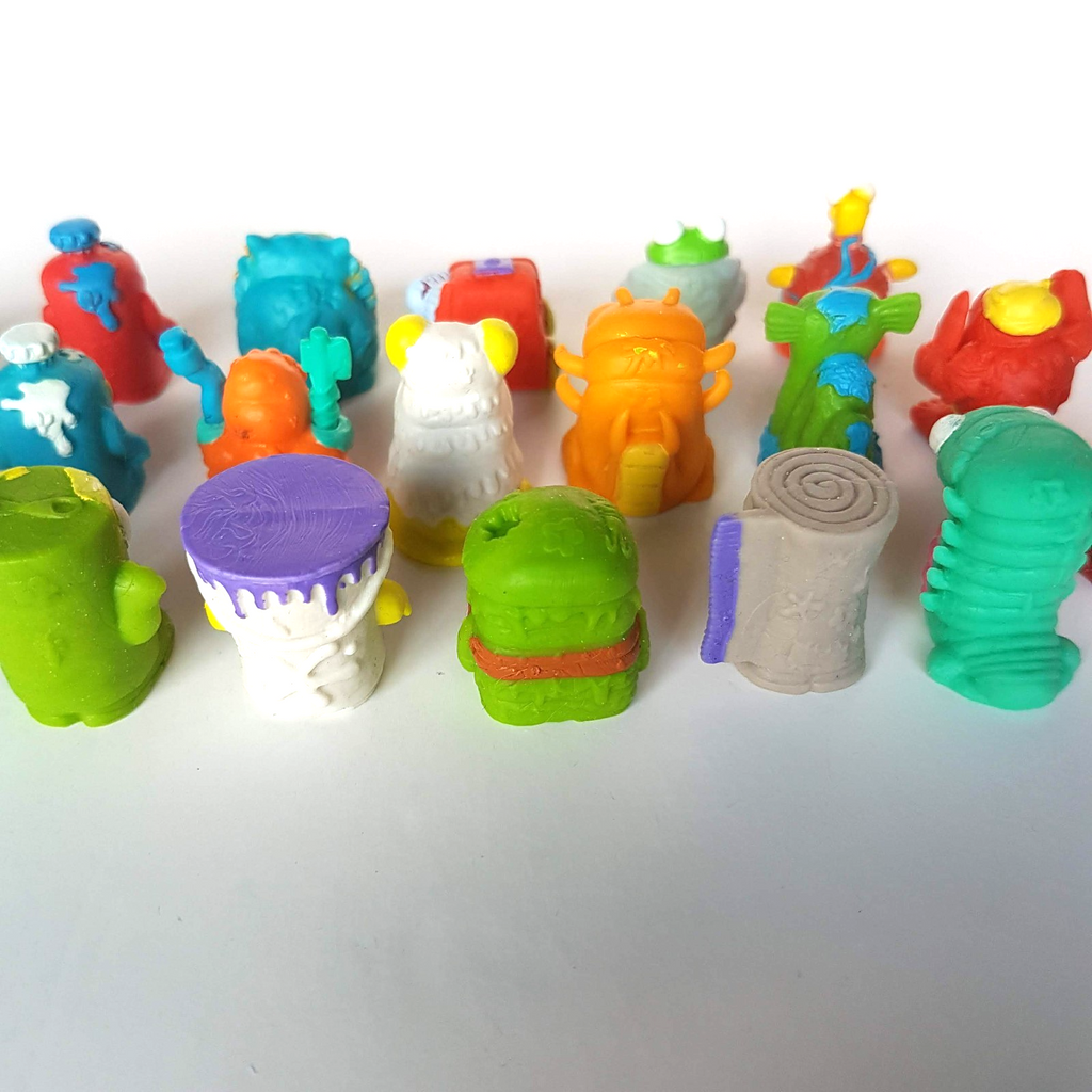 TRASH PACK Figures Lot Mixed Bundle Garbage Kids Toys Rubbery Gross Characters7