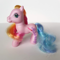 My Little Pony TOOLA ROOLA 2007 Hasbro Horse 12cm Glitter Hair Action Figure0