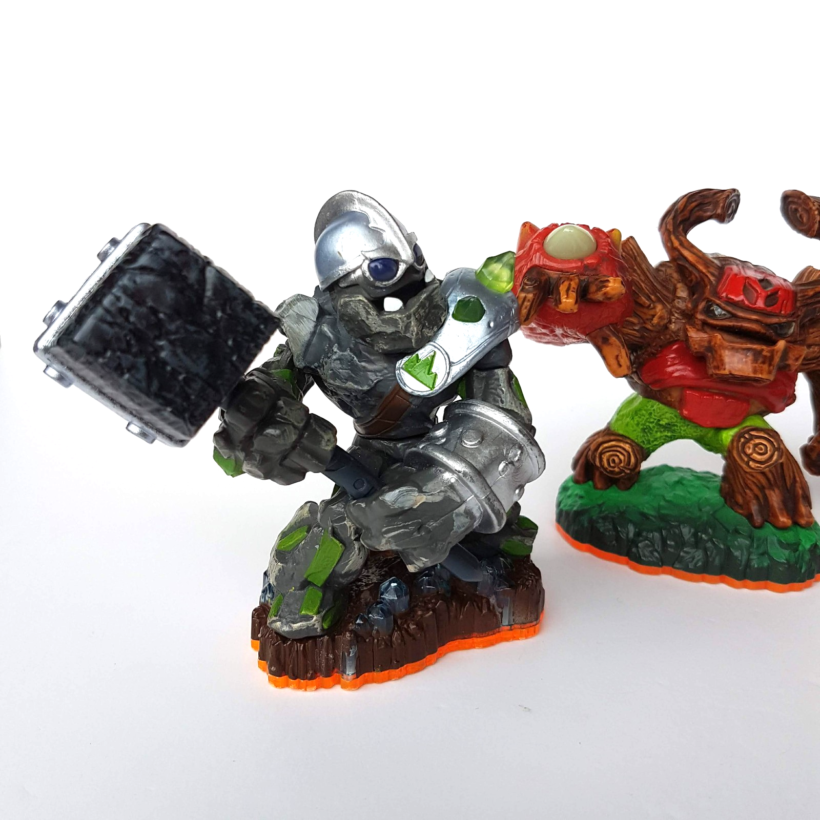 Skylanders GIANTS Crusher Tree Rex Bouncer 2012 Figure Gaming Orange Base1