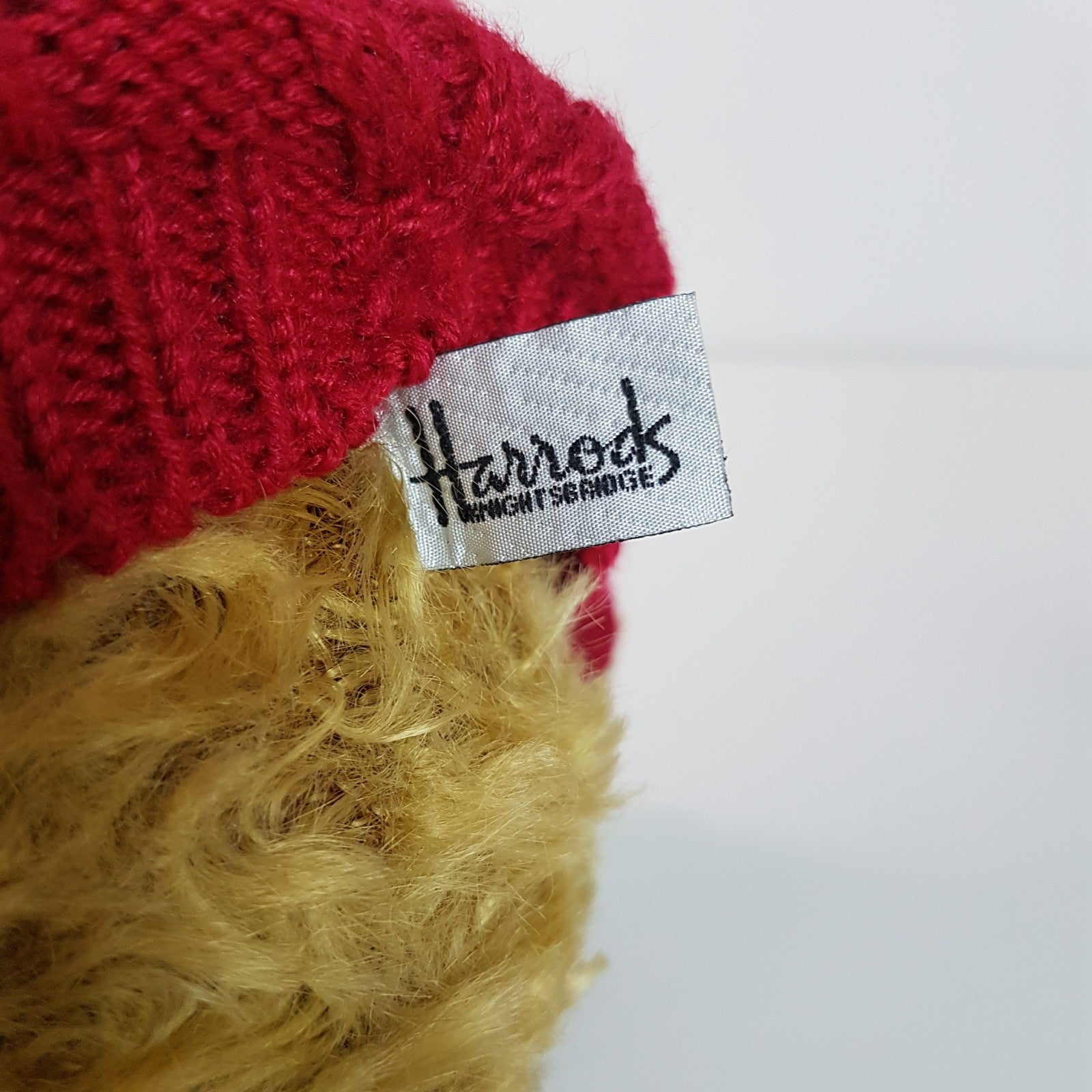 Harrods TEDDY BEAR 20th ANNIVERSARY 2005 Large Collectible Stuffed Animal Toy16