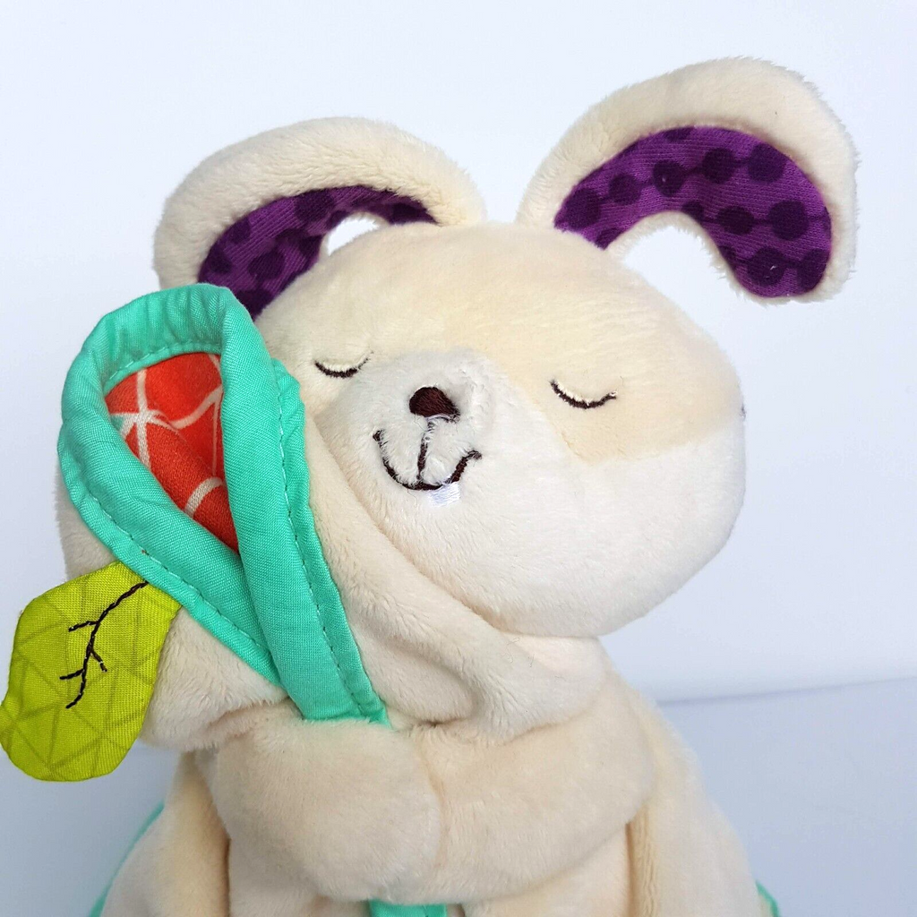 B Baby BUNNY RABBIT Lovey Security Blanket Plush Comforter Soft Toy Animal1
