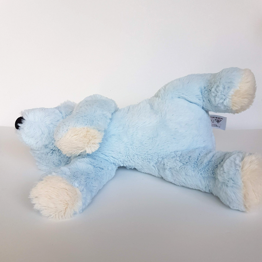 Ollie's Place Floppy BLUE BEAR Comforter Lovey Stuffed Animal Plush Soft Toy7