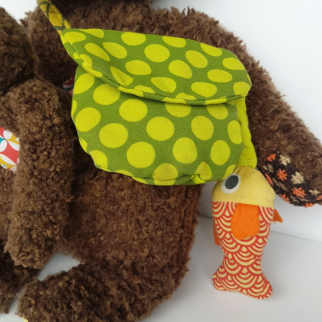 Ebulobo MUM & BABY BEAR Activity 37cm Plush Stuffed Animal Soft Toy Crinkle3