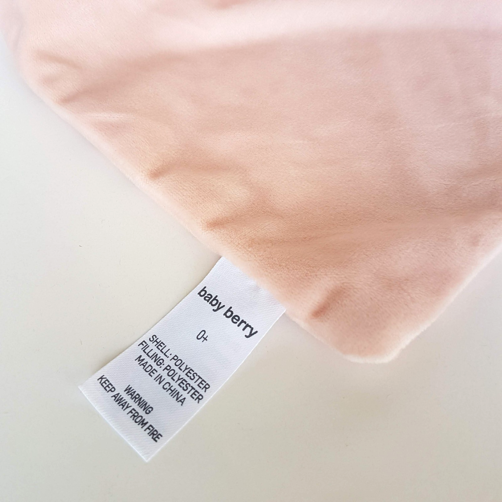Baby Berry PINK BUNNY RABBIT Lovey Comforter Security Blanket TAGS Soft Toy Cute2