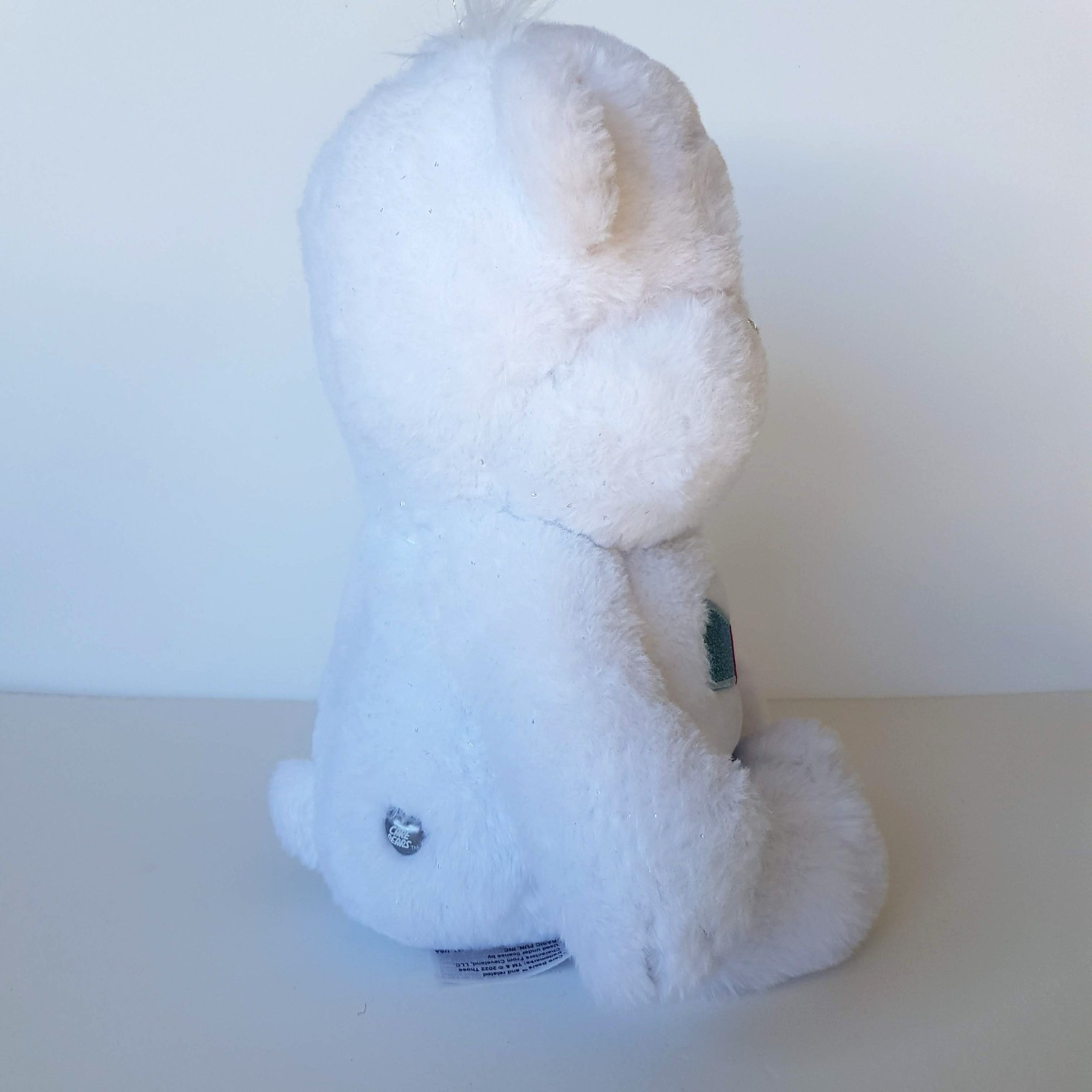Care Bear HOPEFUL HEART Collector's Edition 2022 36cm Crystal Nose White Glitter6