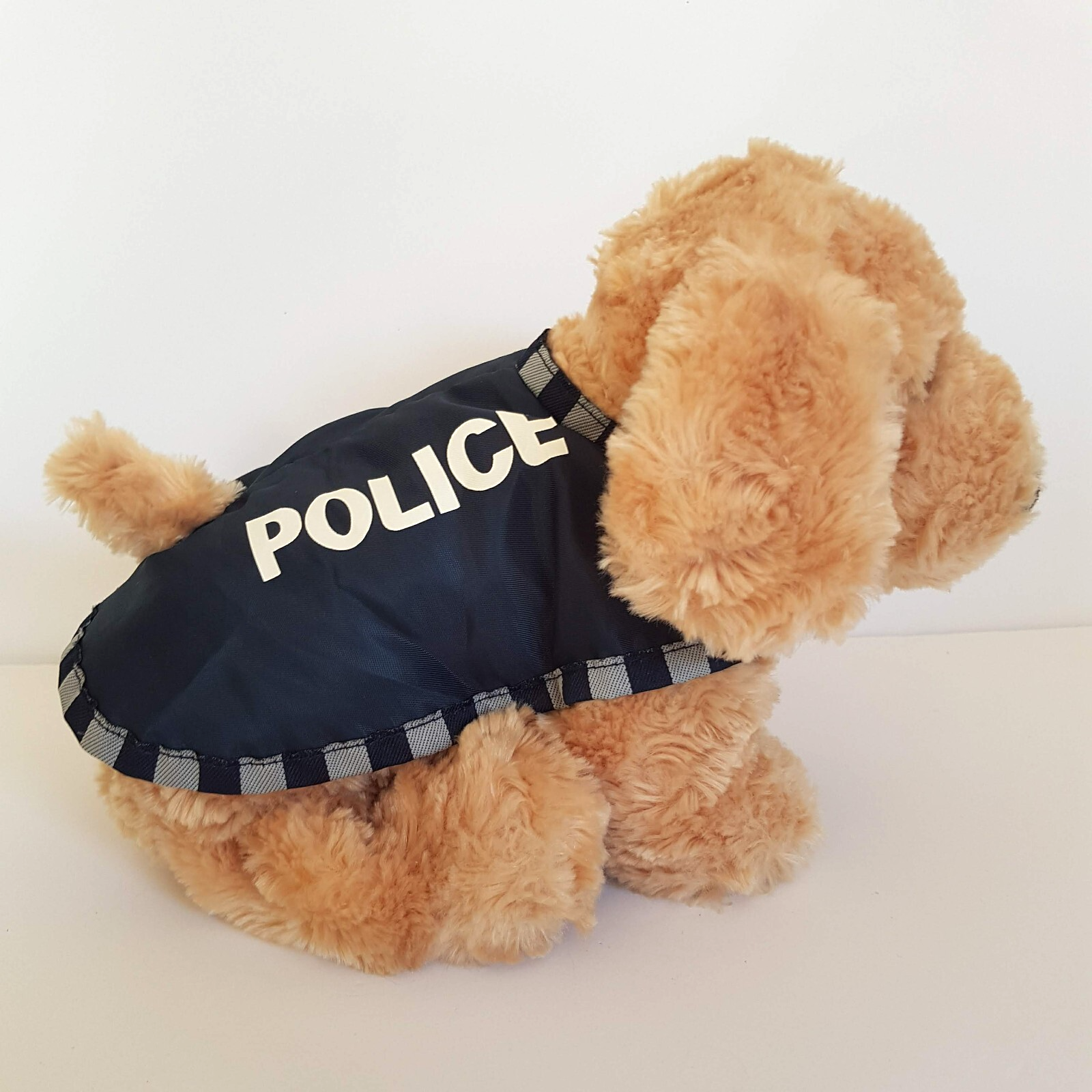 Tomfoolery BUFF VICTORIAN POLICE DOG Plush 19cm Labrador Stuffed Animal Soft Toy1