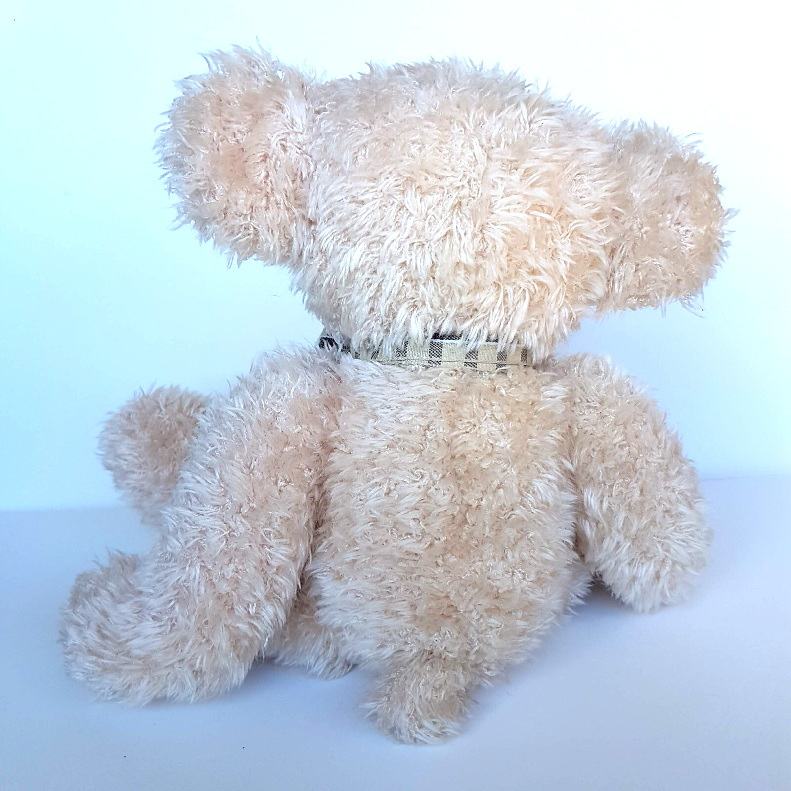 Russ TEDDY BEAR ELIZABETH Plush 33cm Soft Toy Beanbag Stuffed Animal Cute Cream6