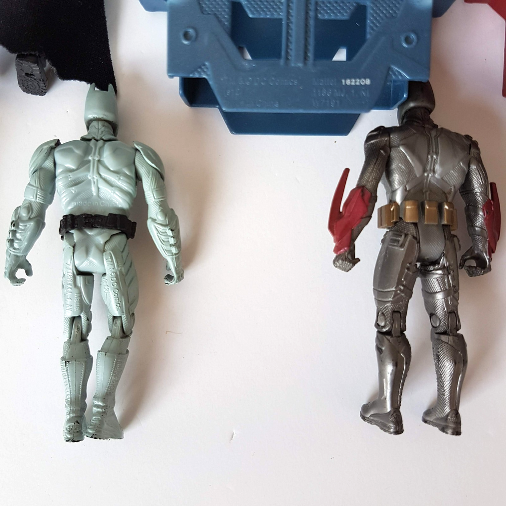 Mattel BATMAN Action Figure LOT Bundle 4" DC Comics Superhero Reptile Lizard EUC16