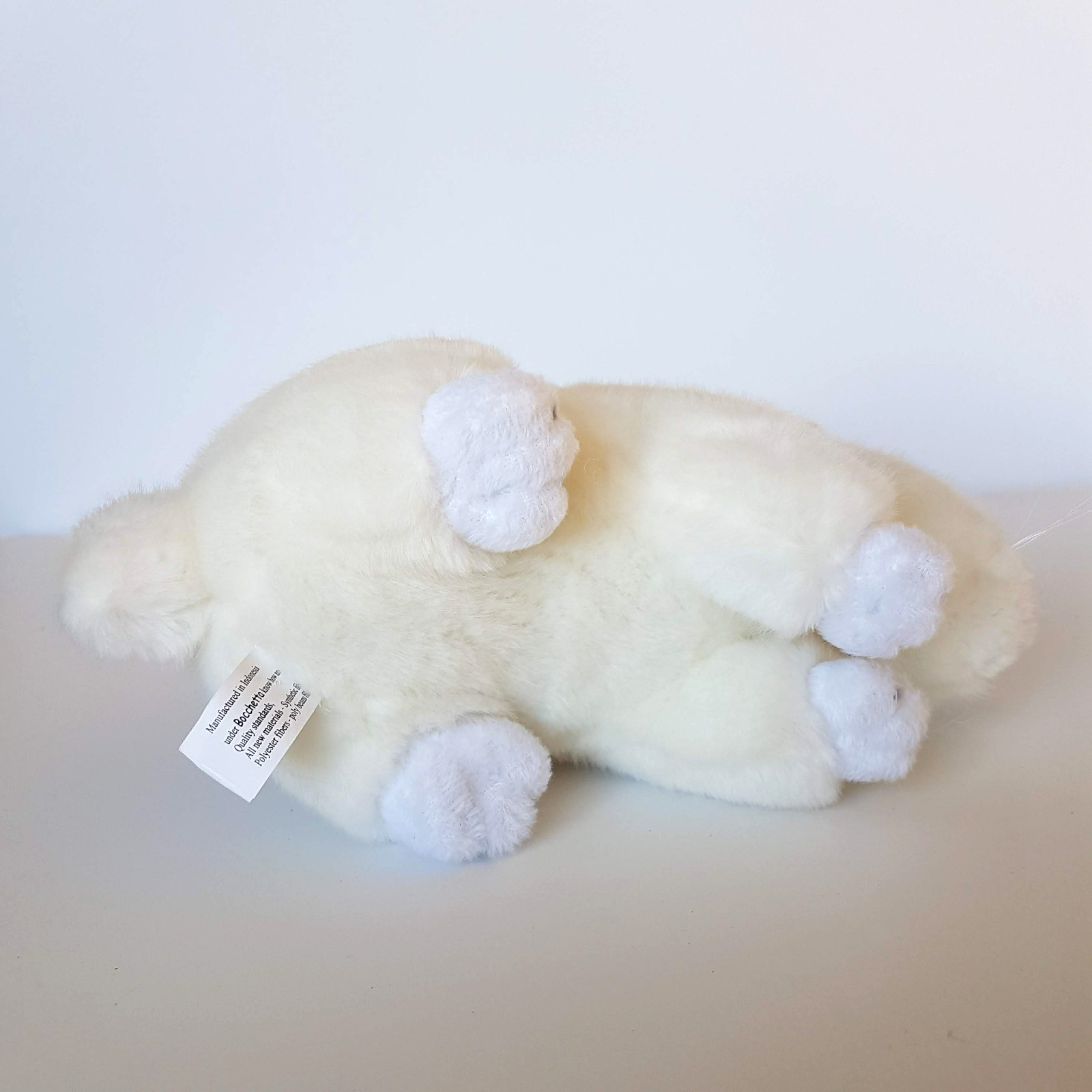 Bocchetta WHITE BUNNY RABBIT Plush Soft Toy Stuffed Animal 25cm Small Pet Toy5