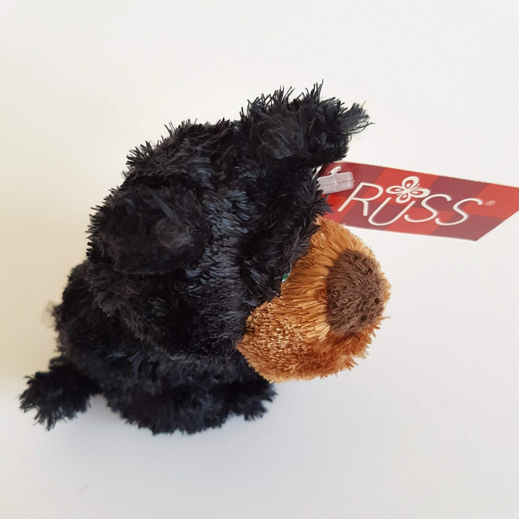 Russ Barking Dogs ROTTWEILER Puppy 5” Plush Stuffed Animal NO SOUND Soft Toy9