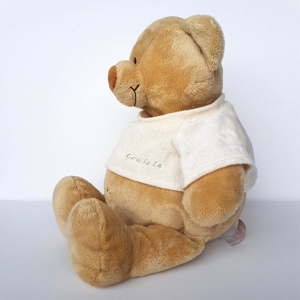 GARDO BABY Plush BEAR Lovey 37cm Plush Cream Stuffed Animal Soft Toy Comfort5