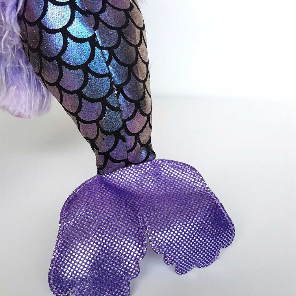 SCRUFF A LUVS Mermaid Dog Mystery Rescue Purple Plush Stuffed Animal Soft Toy10
