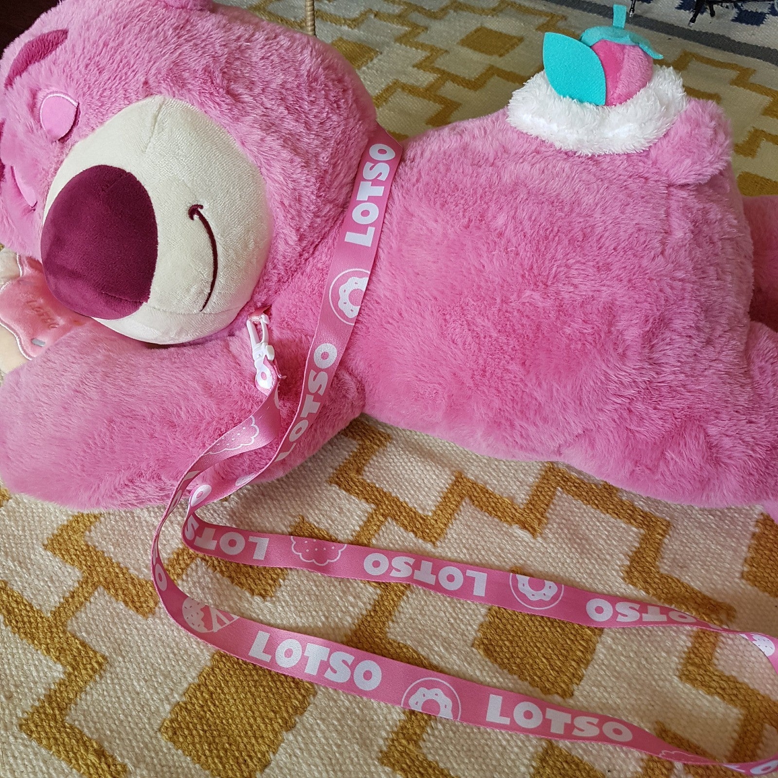Rare Large LOTSO PLUSH BAG Potdemiel 56cm Pixar Soft Toy Story Stuffed Animal2