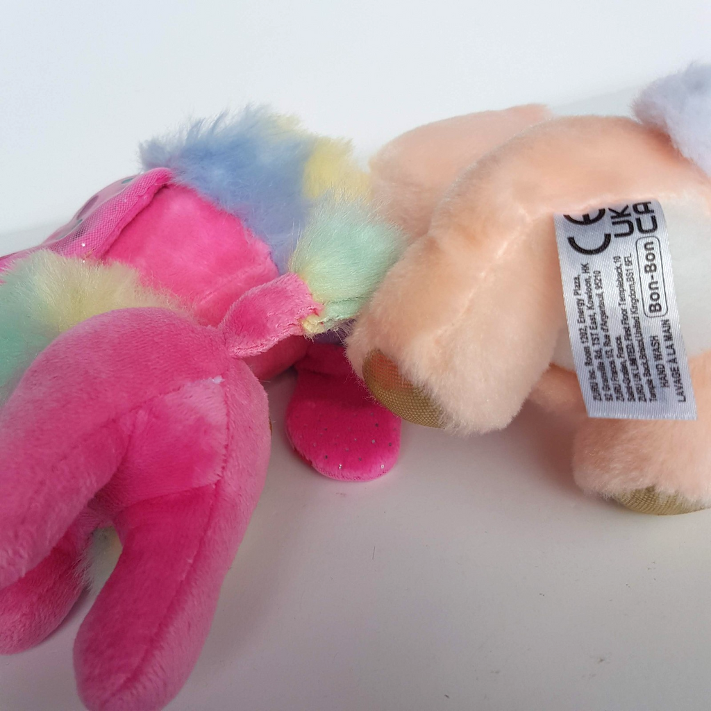 Coco Surprise BUNNY & POODLE UNICORN Plush Stuffed Animal Soft Toy Glitter Eyes13