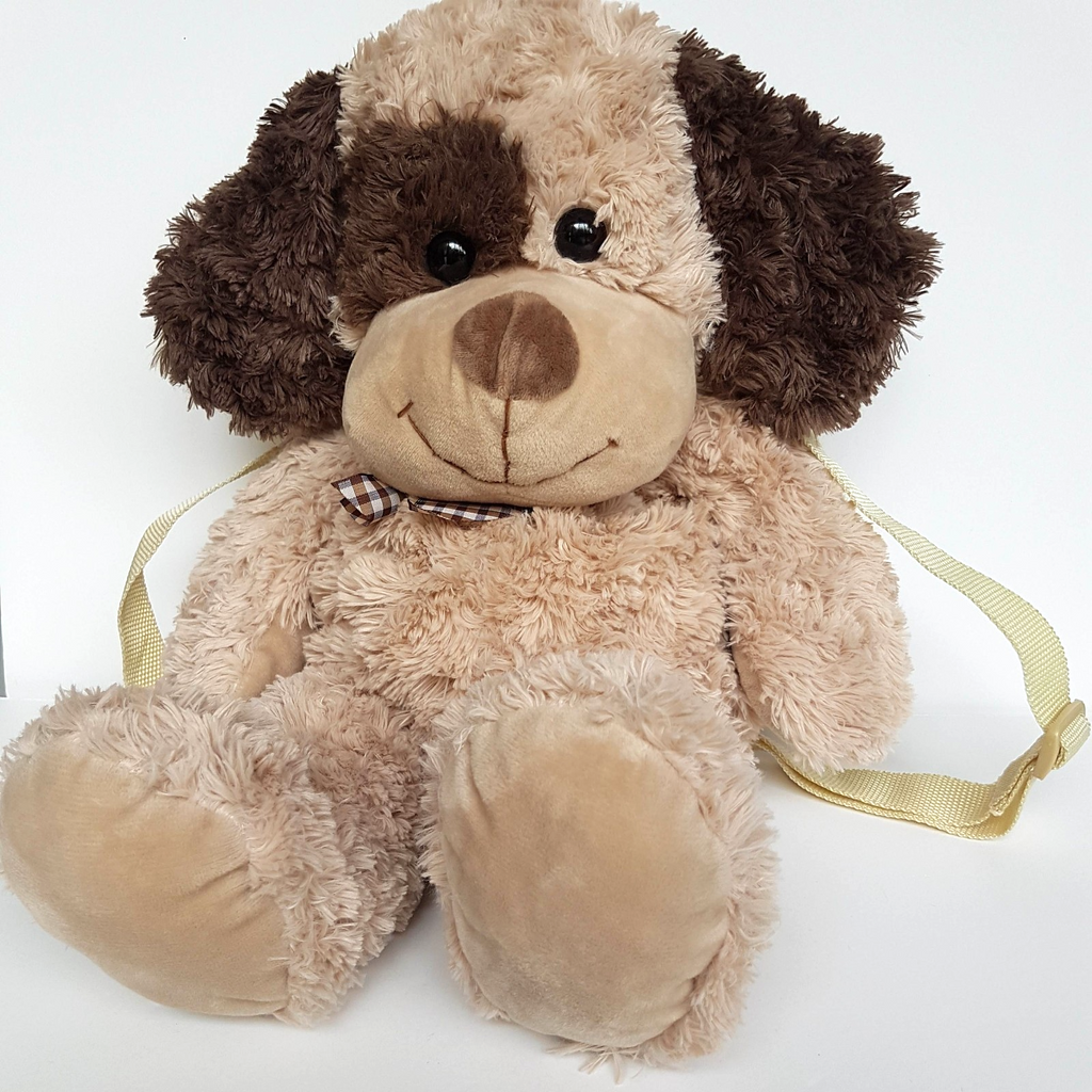 Plush PUPPY DOG KIDS BACKPACK Kids Bag 48cm Stuffed Animal Soft Toy Cute Toy Bag2