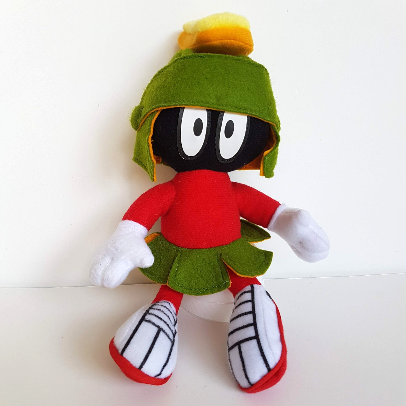 Vintage MARVIN THE MARTIAN Looney Tunes 29cm Plush 1999 Soft Toy Cartoon Toys0