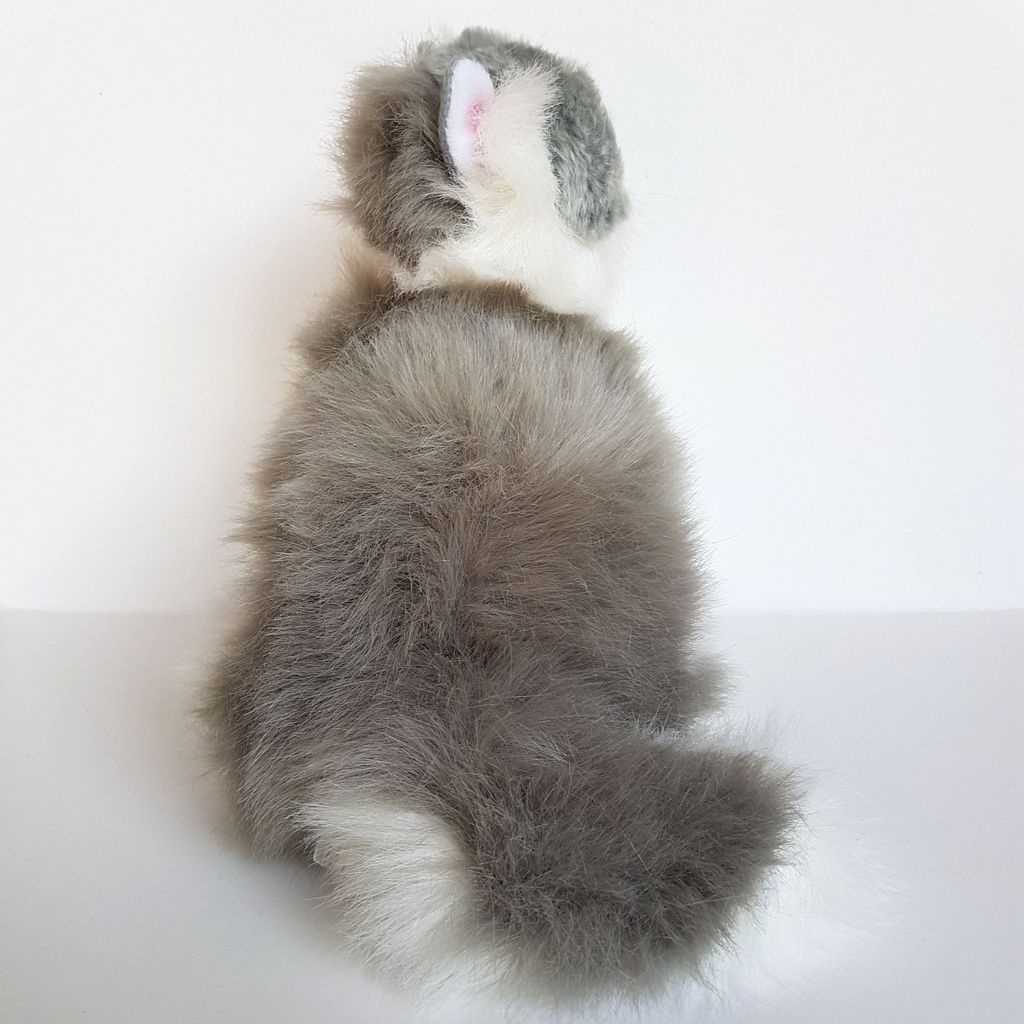 Bocchetta NORWEGIAN GREY CAT Realistic Missy Plush 30cm Stuffed Animal Soft Toy8