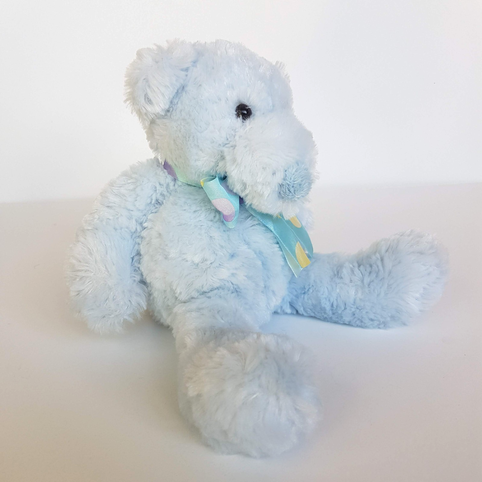 Minkplush FLOPPY BLUE LUKE Teddy Bear Tomfoolery 25cm Stuffed Animal Soft Toy2