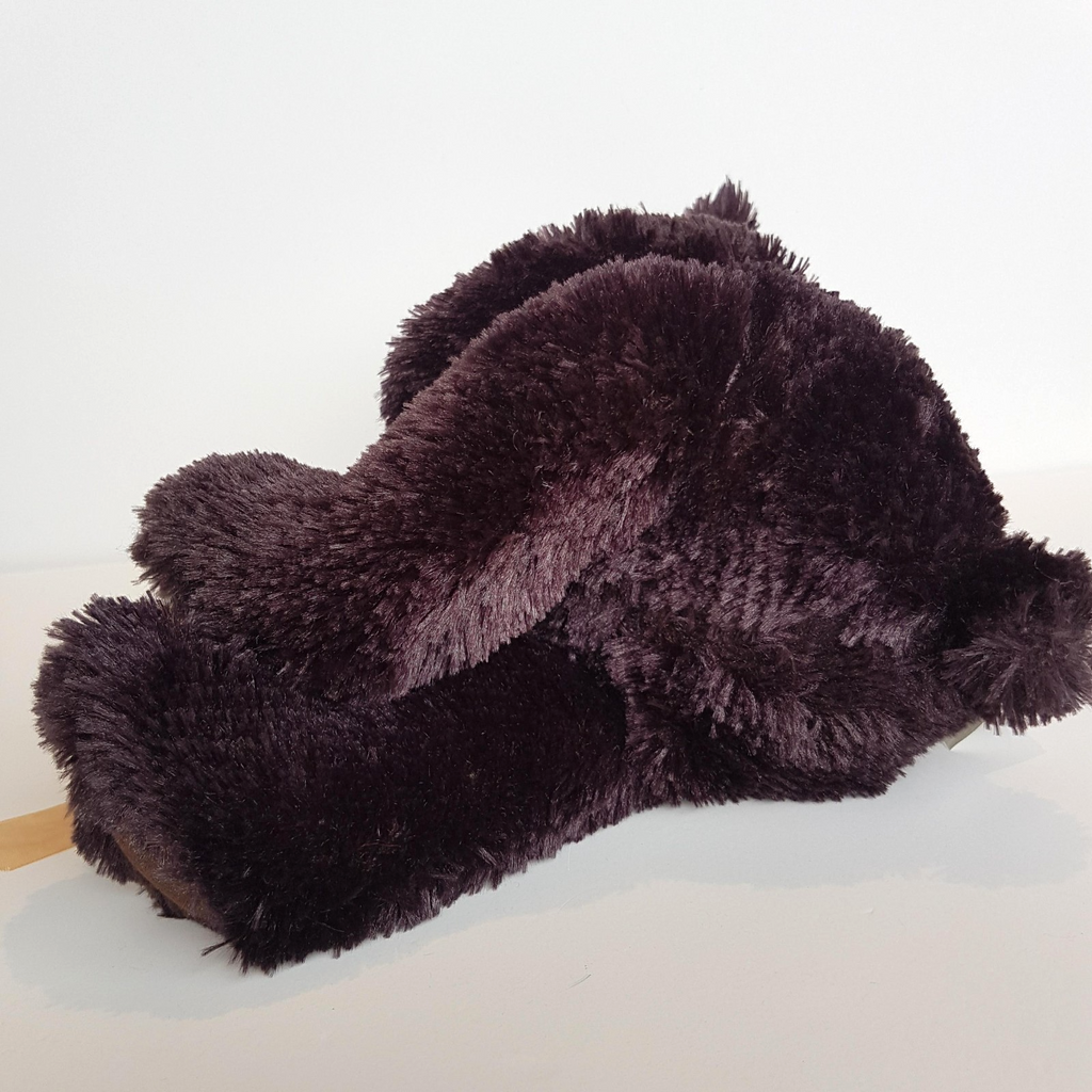 Gund MATISSE Teddy Bear Plush 36cm Stuffed Animal Soft Toy Floppy Dark Brown Bow8