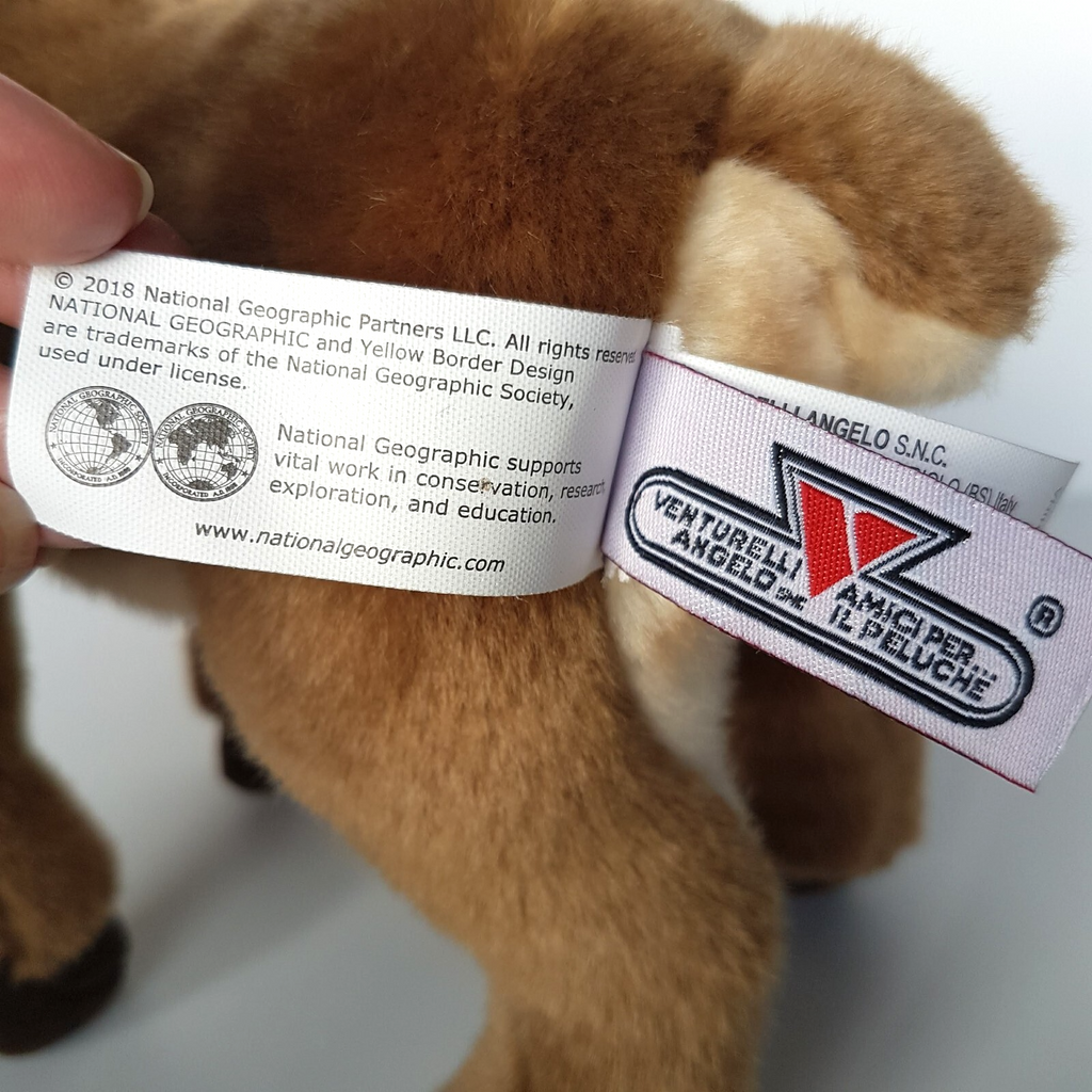 Rare LELLY VENTURELLI IBEX Goat Plush 30cm Stuffed Animal Soft Toy Realistic9