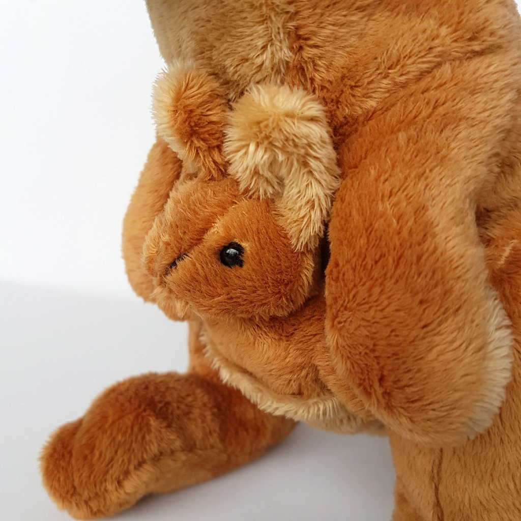 Minkplush ROOBY KANGAROO & JOEY Plush 30cm Australia Stuffed Animal Soft Toy2
