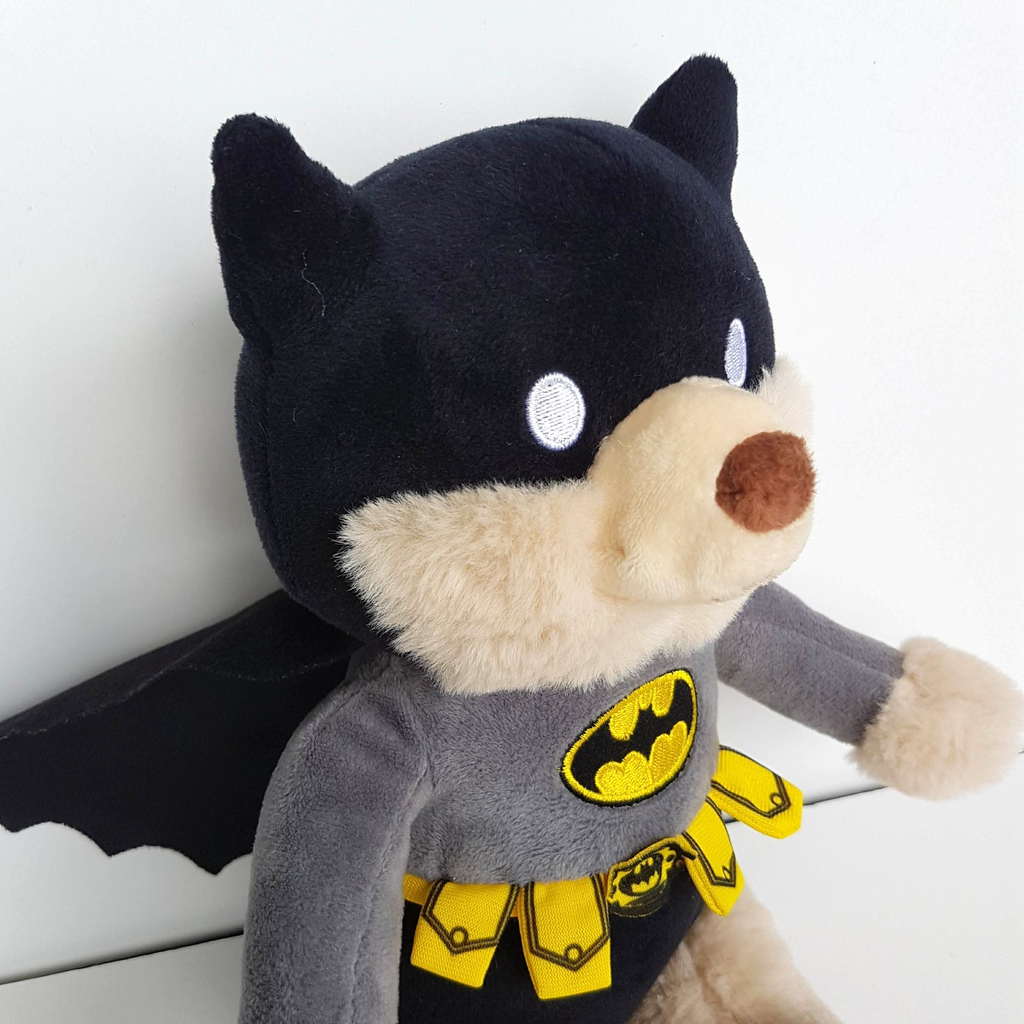 Re Softables BATMAN TEDDY BEAR 33cm Superhero DC Comics Soft Toy Stuffed Animal2