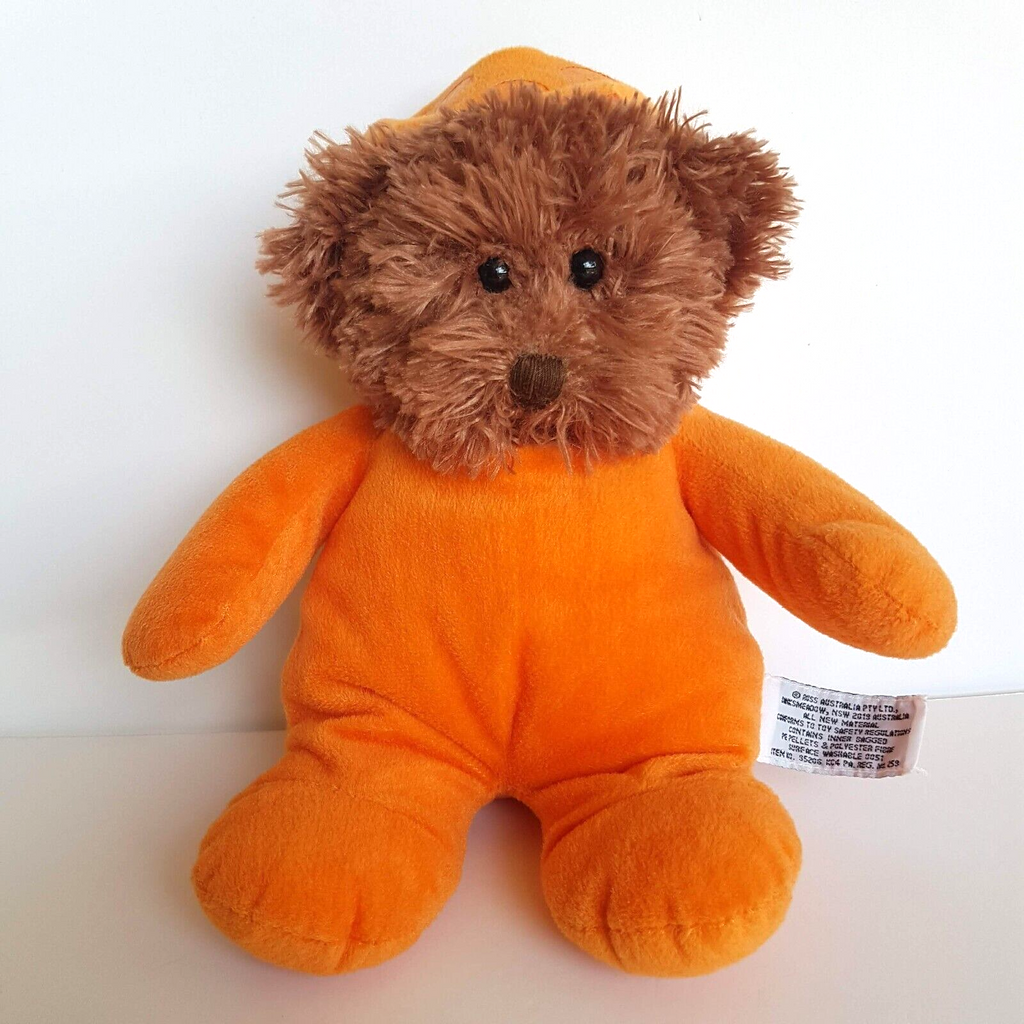 Russ HALLOWEEN PUMPKIN Teddy Bear Plush Orange Stuffed Animal Soft Toy Cute1