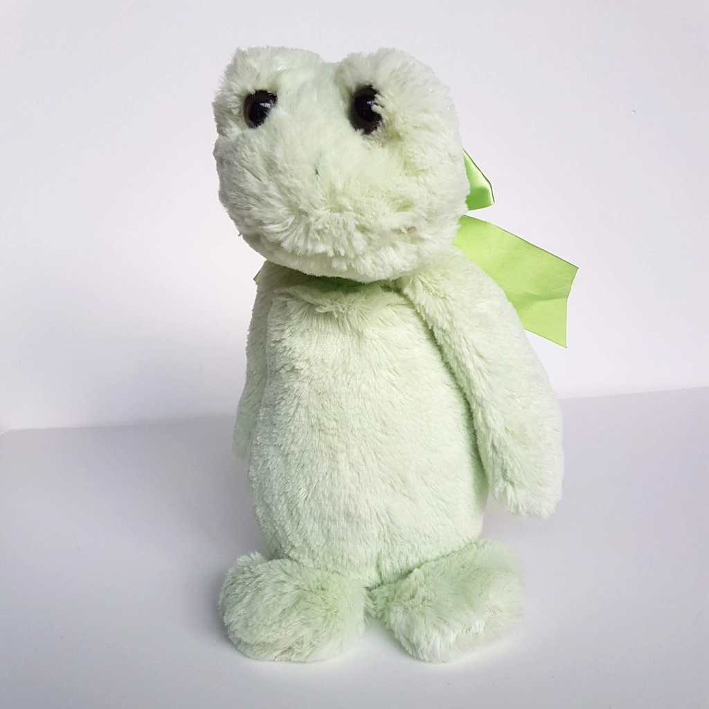 Bearington PASTEL GREEN FROG Stuffed Animal 27cm Reptile Soft Toy Cute Cuddly2