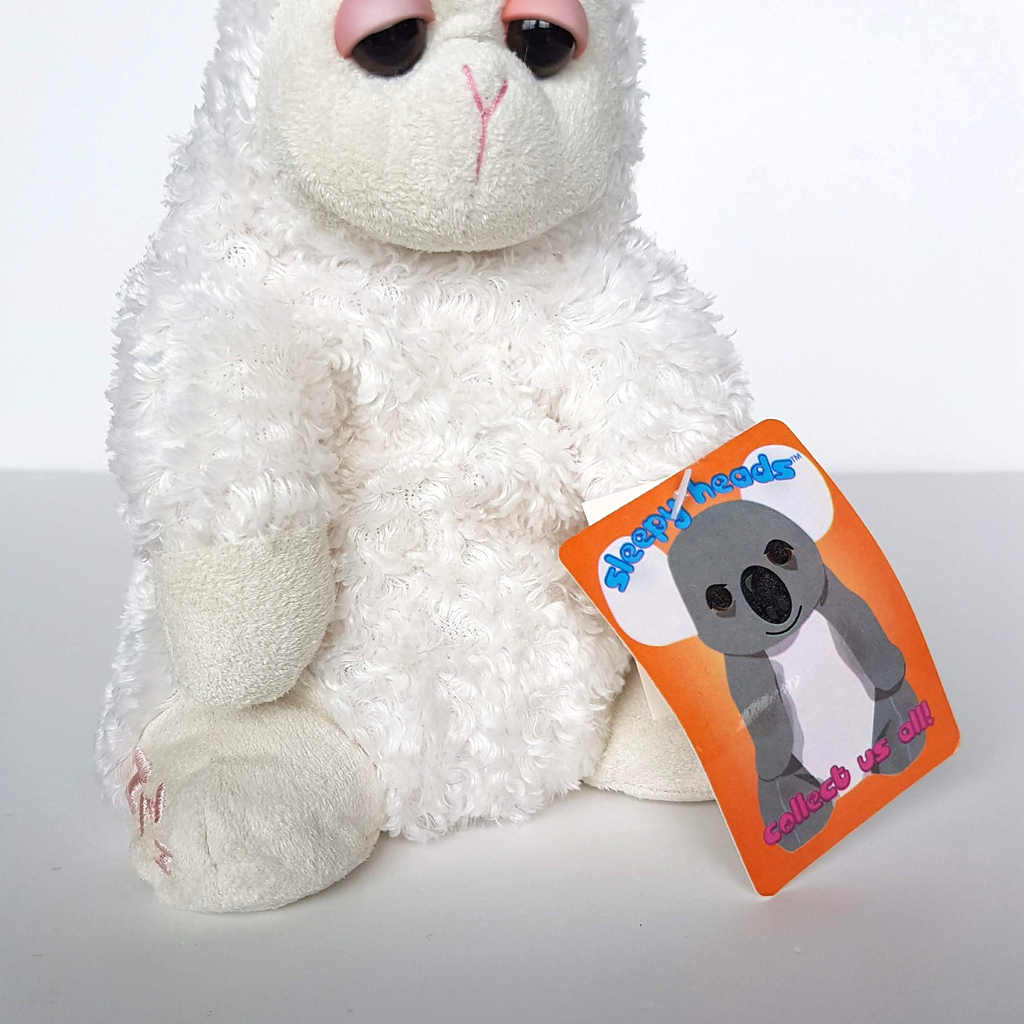 RARE CA Australia SLEEPY HEADS LAMB Lambzi Plush 16cm Stuffed Animal Soft Toy2